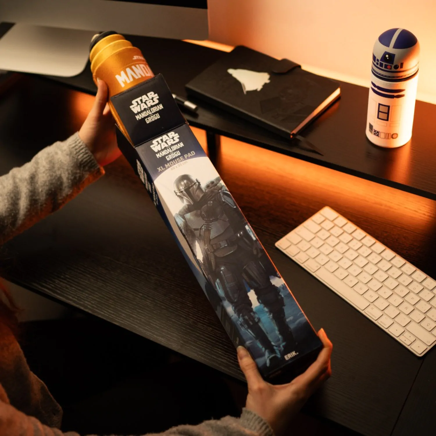 Star Wars: The Mandalorian and Grogu XL podloga za miš 80 x 35 cm fotografija proizvoda