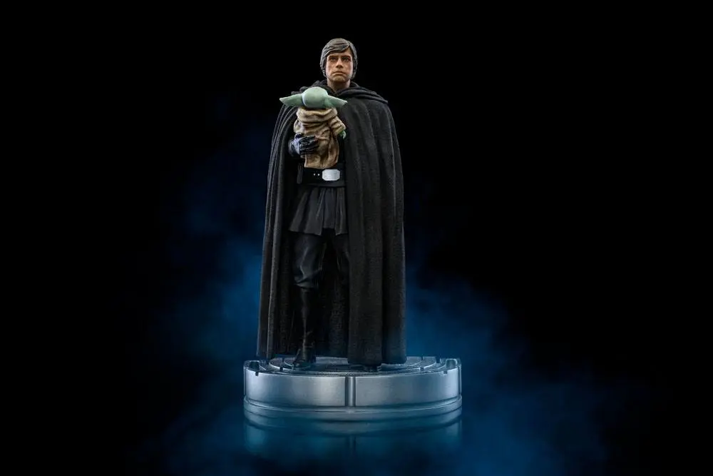 Star Wars The Mandalorian Art Scale Kip 1/10 Luke Skywalker and Grogu 21 cm fotografija proizvoda