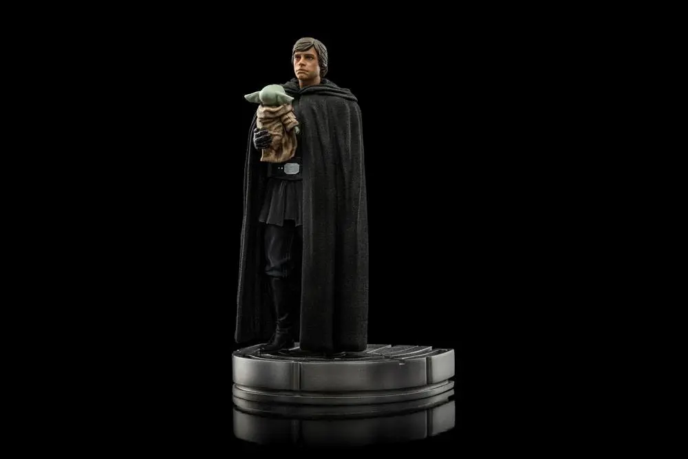 Star Wars The Mandalorian Art Scale Kip 1/10 Luke Skywalker and Grogu 21 cm fotografija proizvoda