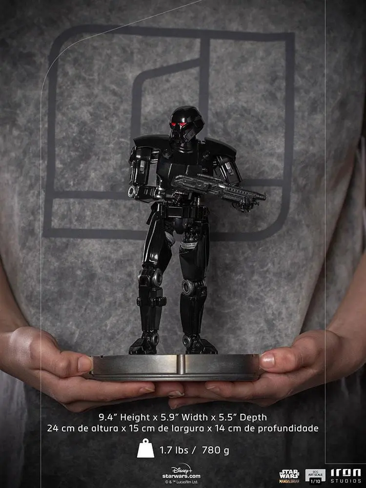 Star Wars The Mandalorian BDS Art Scale Kip 1/10 Dark Trooper 24 cm fotografija proizvoda
