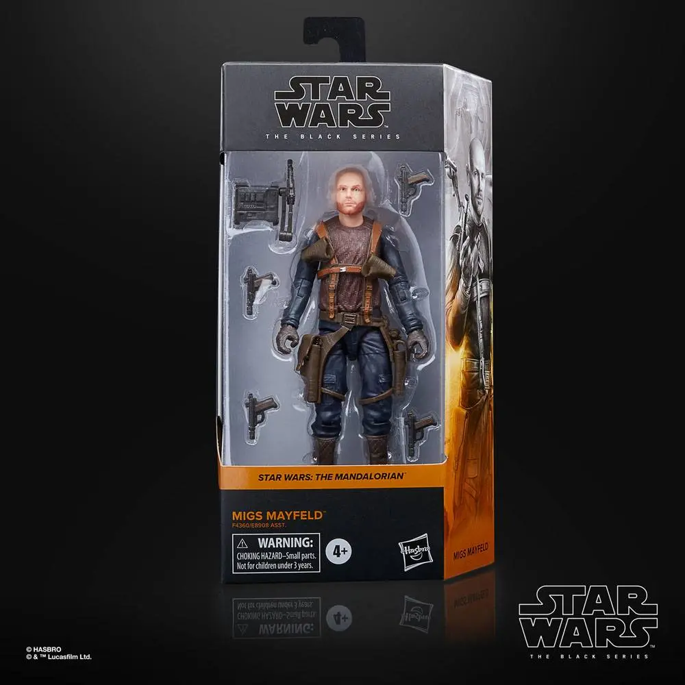 Star Wars: The Mandalorian Black Series akcijska figura Migs Mayfeld 15 cm fotografija proizvoda