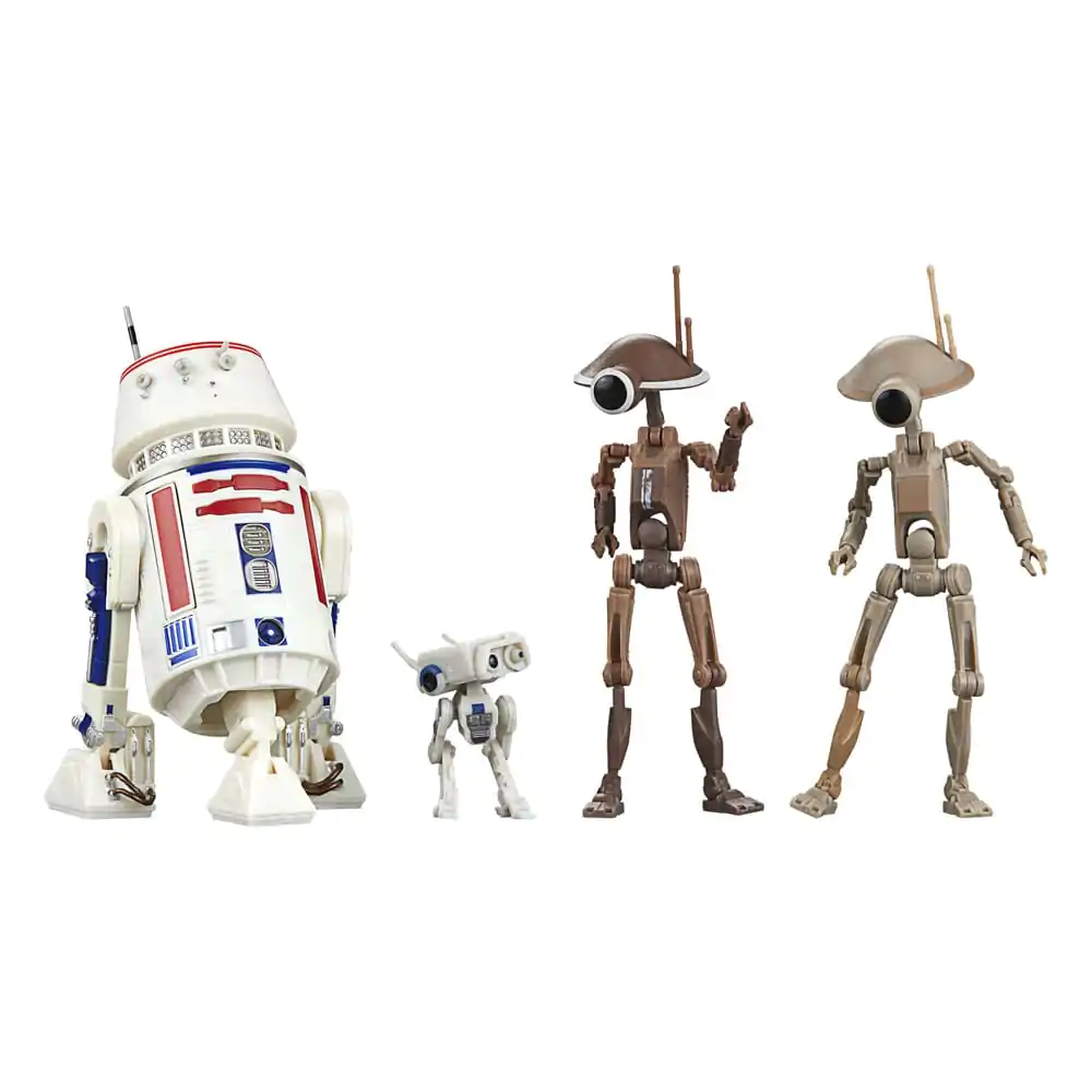 Star Wars: The Mandalorian Black Series akcijska figura 4-Pack R5-D4, BD-72 & Pit Droids fotografija proizvoda