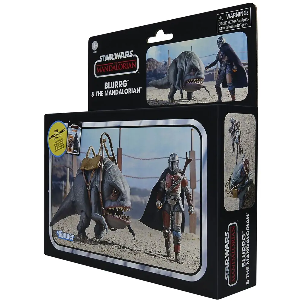 Star Wars The Mandalorian - Blurrg & Mandalorian set 2 figure 9,5 cm fotografija proizvoda