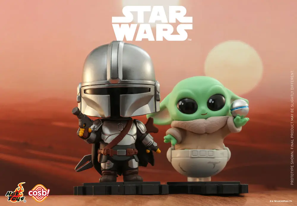Star Wars: The Mandalorian Cosbi Mini Figura The Mandalorian 8 cm fotografija proizvoda