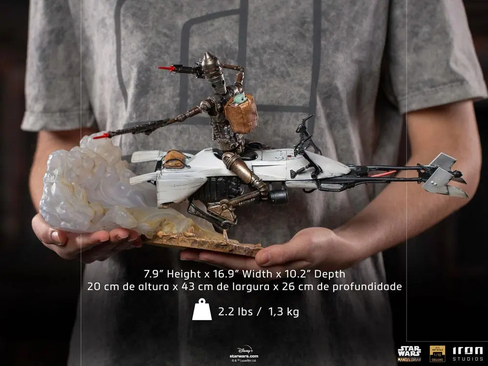 Star Wars The Mandalorian Deluxe Art Scale Kip 1/10 IG-11 & The Child 20 cm fotografija proizvoda