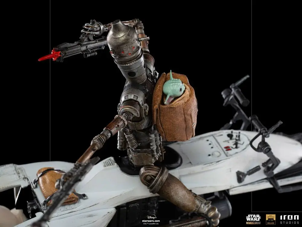 Star Wars The Mandalorian Deluxe Art Scale Kip 1/10 IG-11 & The Child 20 cm fotografija proizvoda