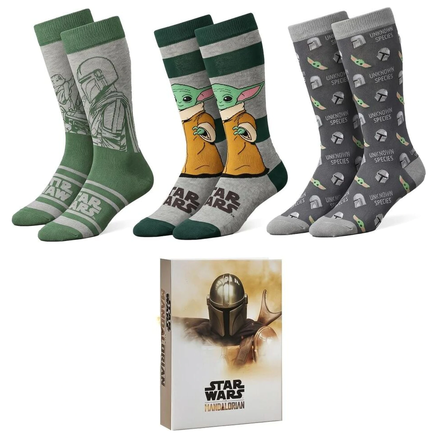 Star Wars The Mandalorian paket za odrasle 3 čarape fotografija proizvoda