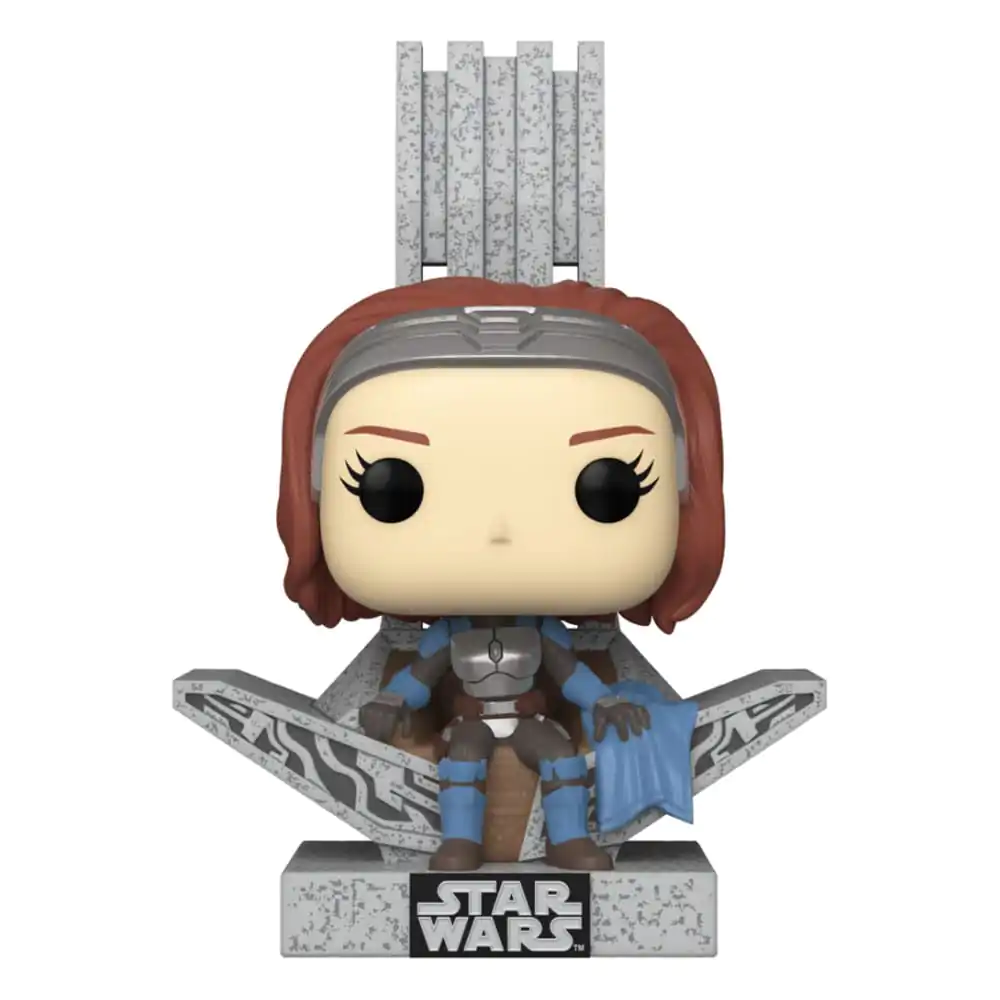 Star Wars: The Mandalorian POP! Deluxe Vinilna Figura Bo Katan s Prijestoljem 9 cm fotografija proizvoda