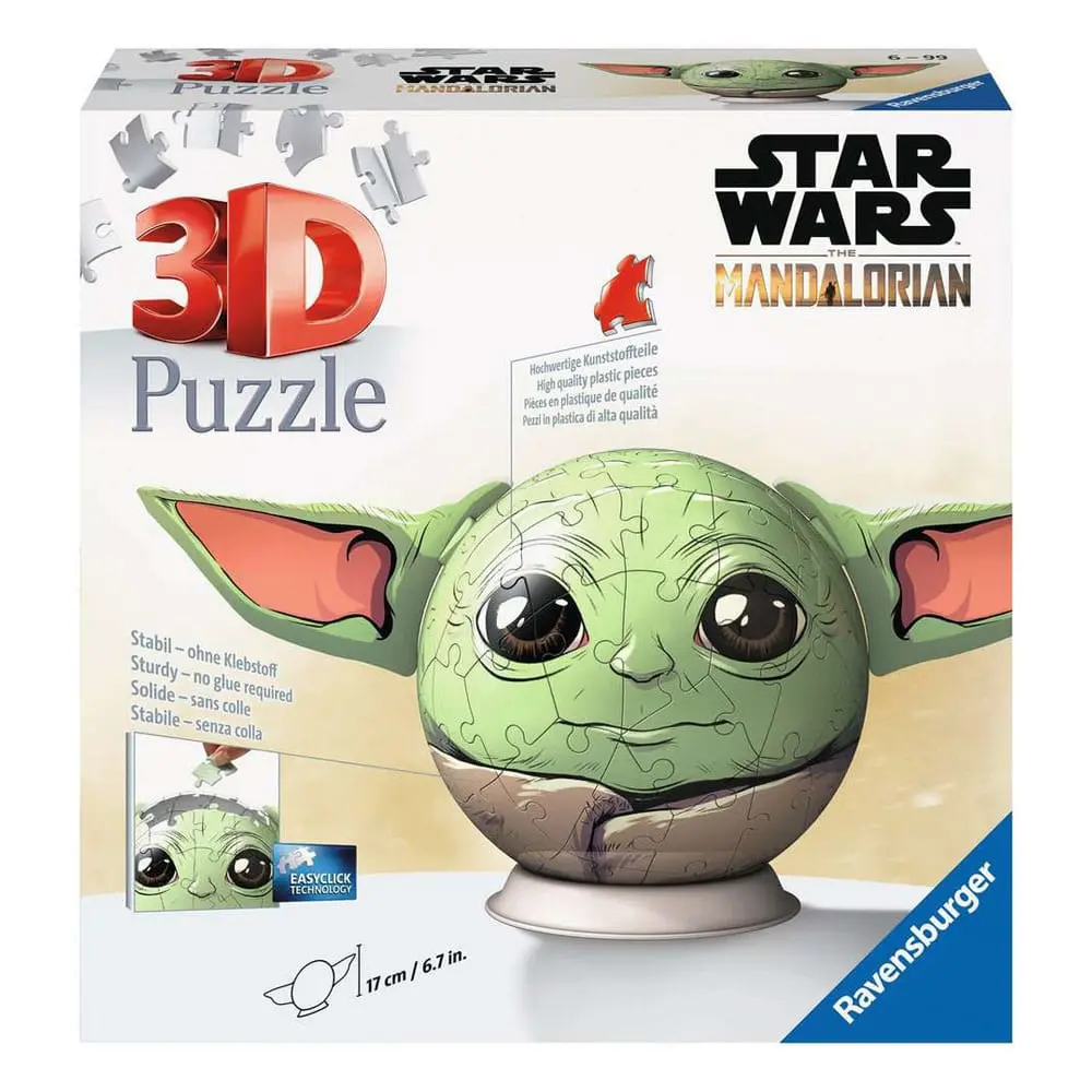 Star Wars: The Mandalorian 3D Puzzle Grogu (72 komada) fotografija proizvoda