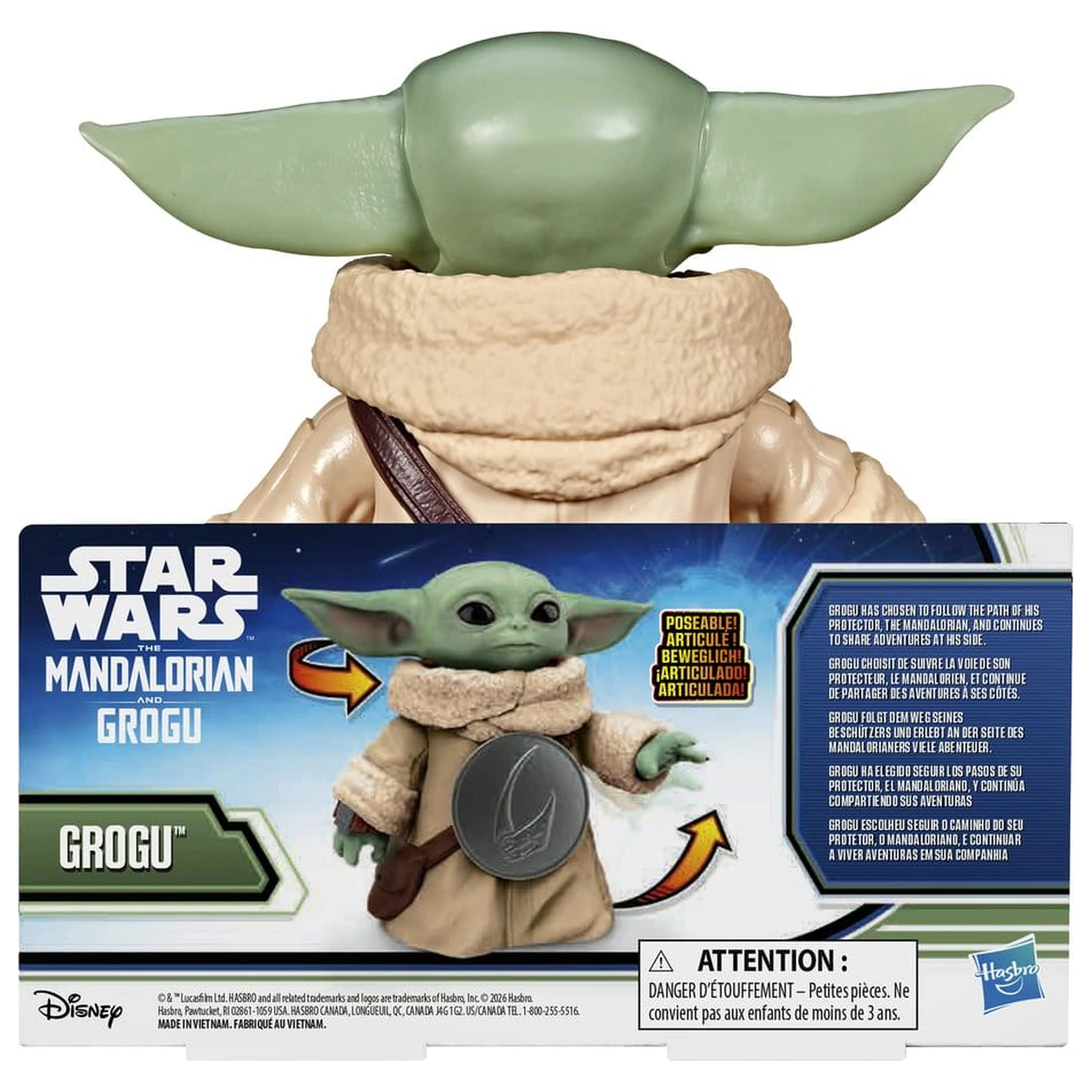 Star Wars: The Mandalorian & Grogu akcijska figura Grogu 17 cm fotografija proizvoda