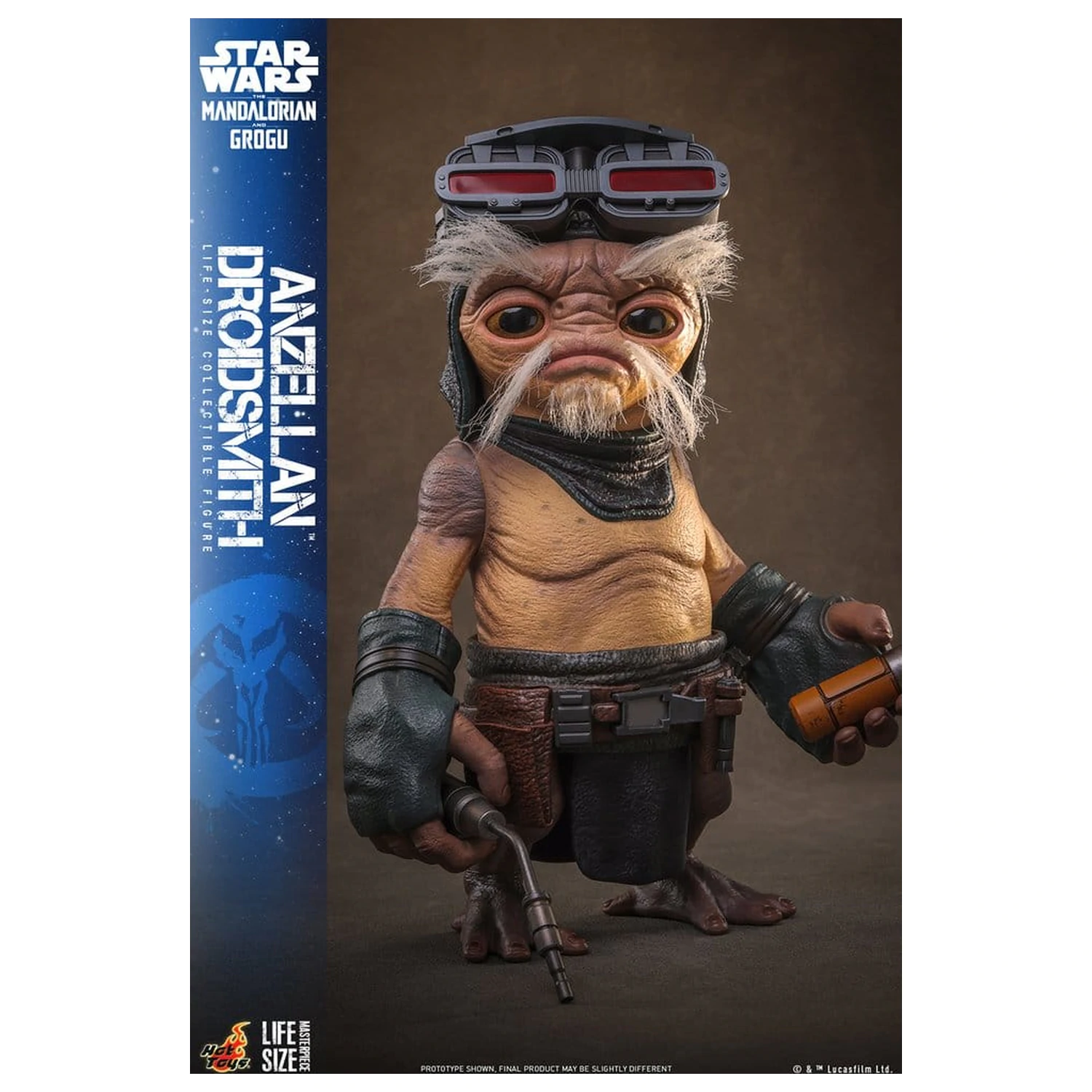 Star Wars: The Mandalorian & Grogu Figura u prirodnoj veličini Anzellan Droidsmith 27 cm fotografija proizvoda