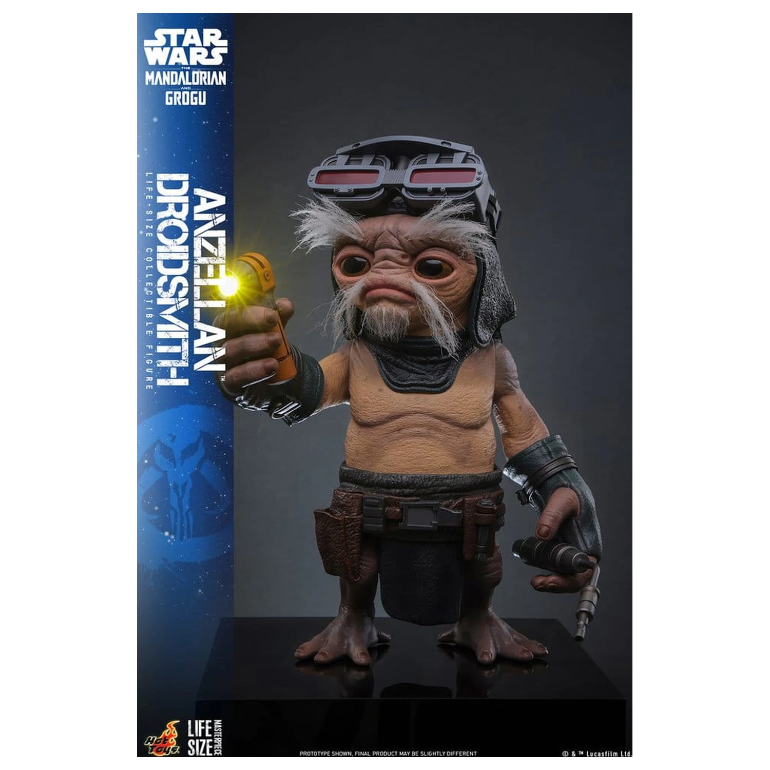Star Wars: The Mandalorian & Grogu Figura u prirodnoj veličini Anzellan Droidsmith 27 cm fotografija proizvoda