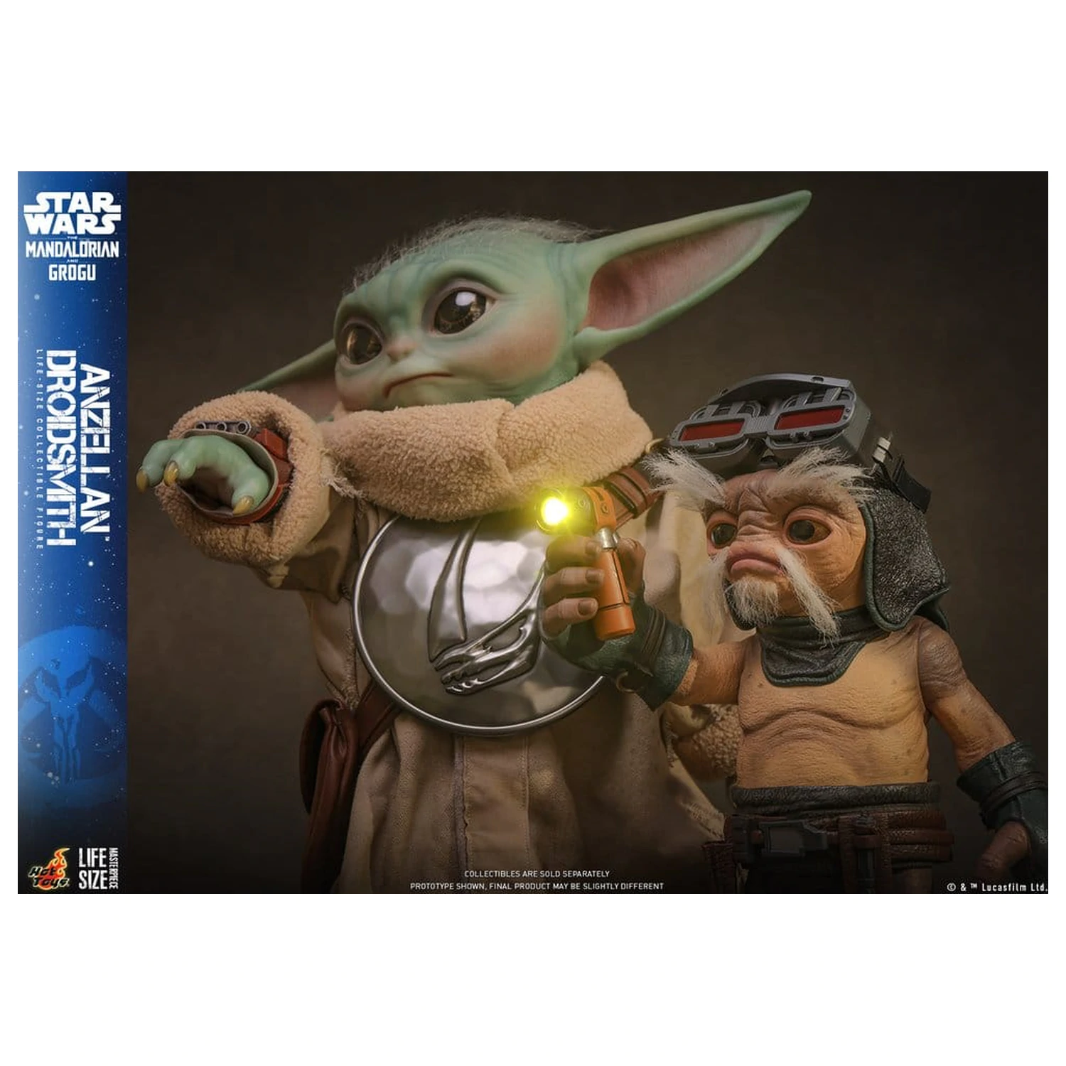 Star Wars: The Mandalorian & Grogu Figura u prirodnoj veličini Anzellan Droidsmith 27 cm fotografija proizvoda