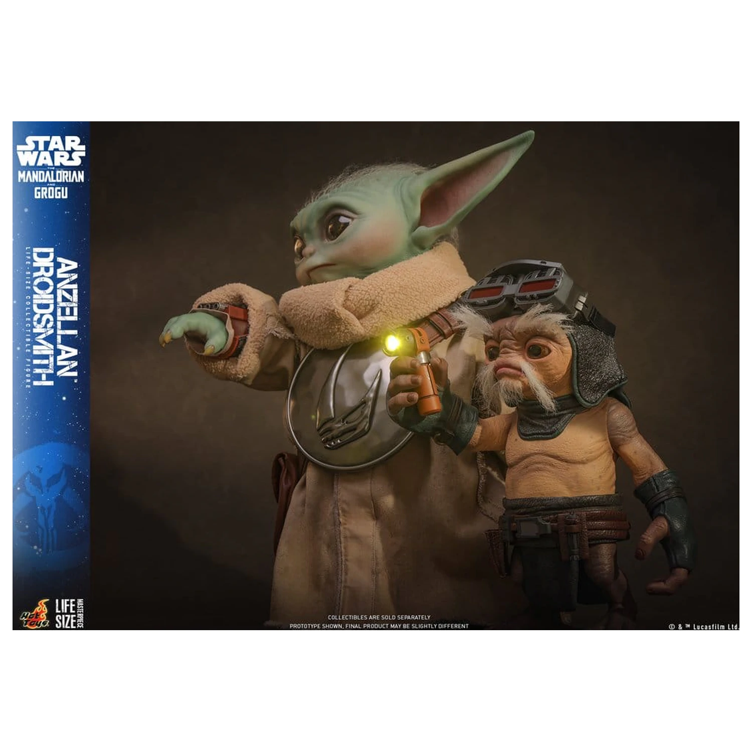 Star Wars: The Mandalorian & Grogu Figura u prirodnoj veličini Anzellan Droidsmith 27 cm fotografija proizvoda
