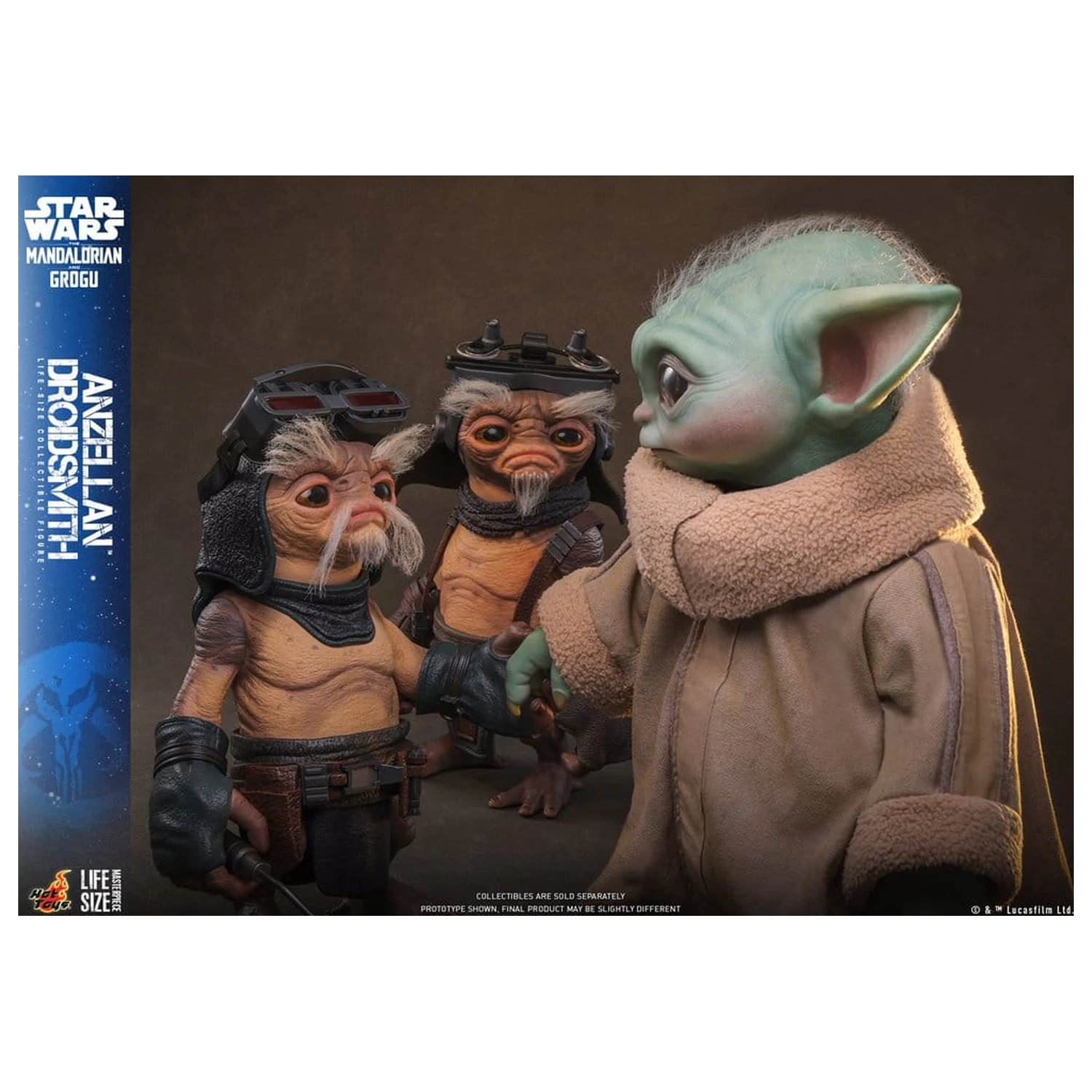 Star Wars: The Mandalorian & Grogu Figura u prirodnoj veličini Anzellan Droidsmith 27 cm fotografija proizvoda