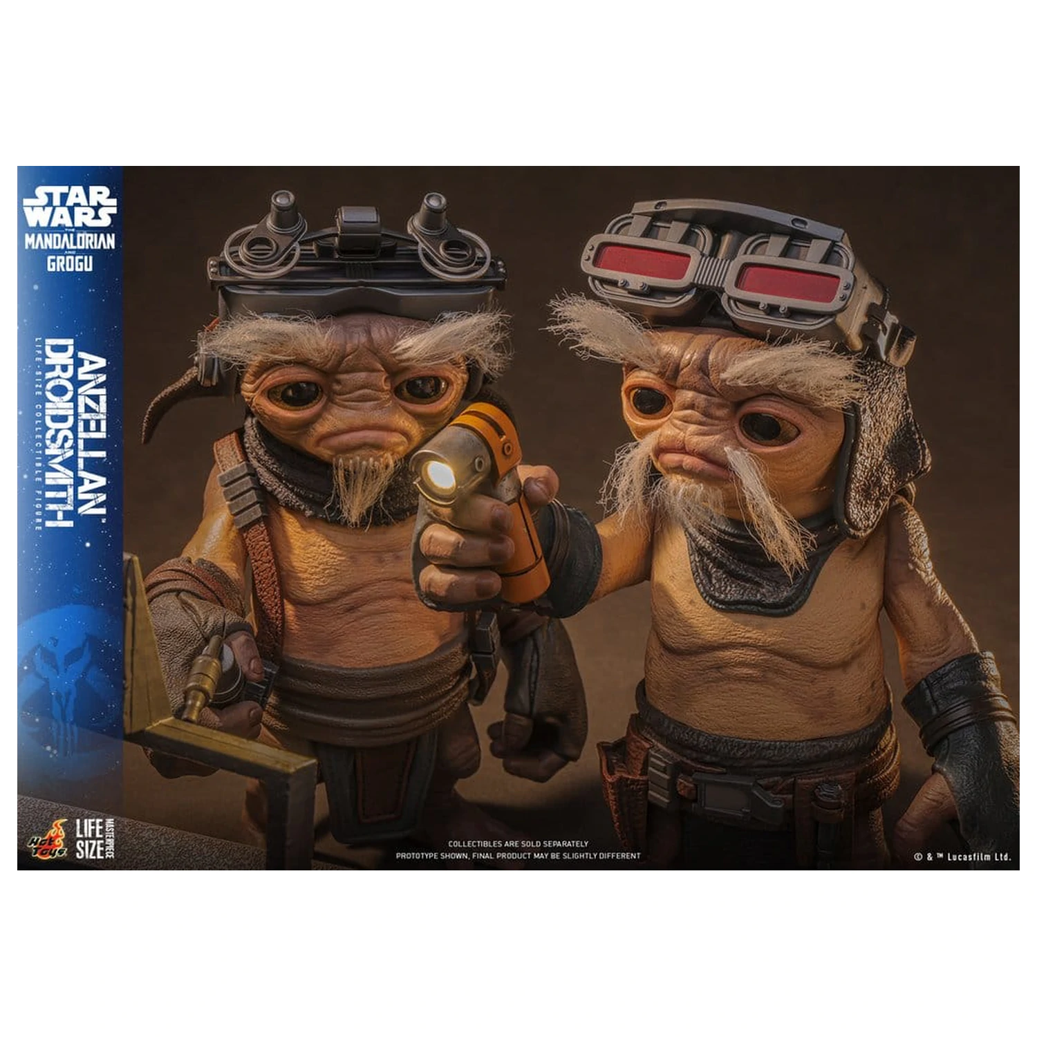 Star Wars: The Mandalorian & Grogu Figura u prirodnoj veličini Anzellan Droidsmith 27 cm fotografija proizvoda