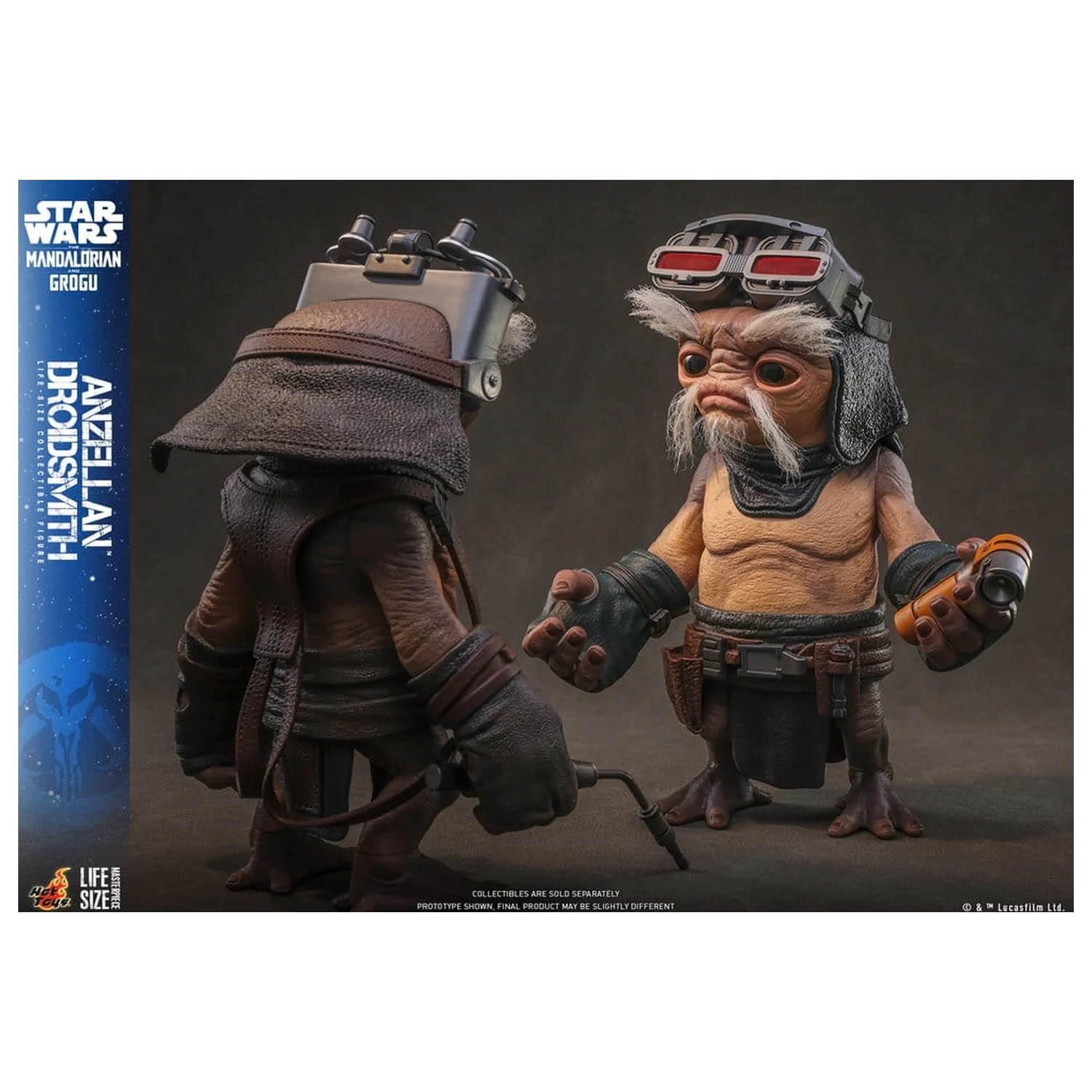 Star Wars: The Mandalorian & Grogu Figura u prirodnoj veličini Anzellan Droidsmith 27 cm fotografija proizvoda