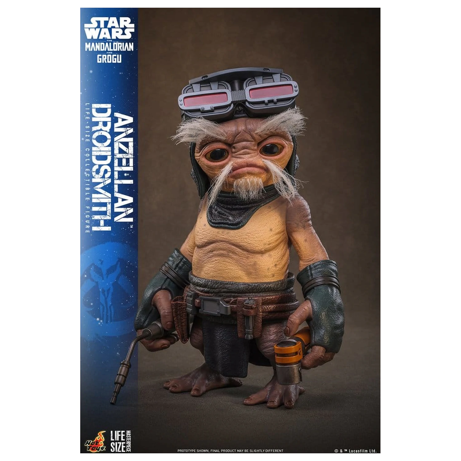 Star Wars: The Mandalorian & Grogu Figura u prirodnoj veličini Anzellan Droidsmith 27 cm fotografija proizvoda