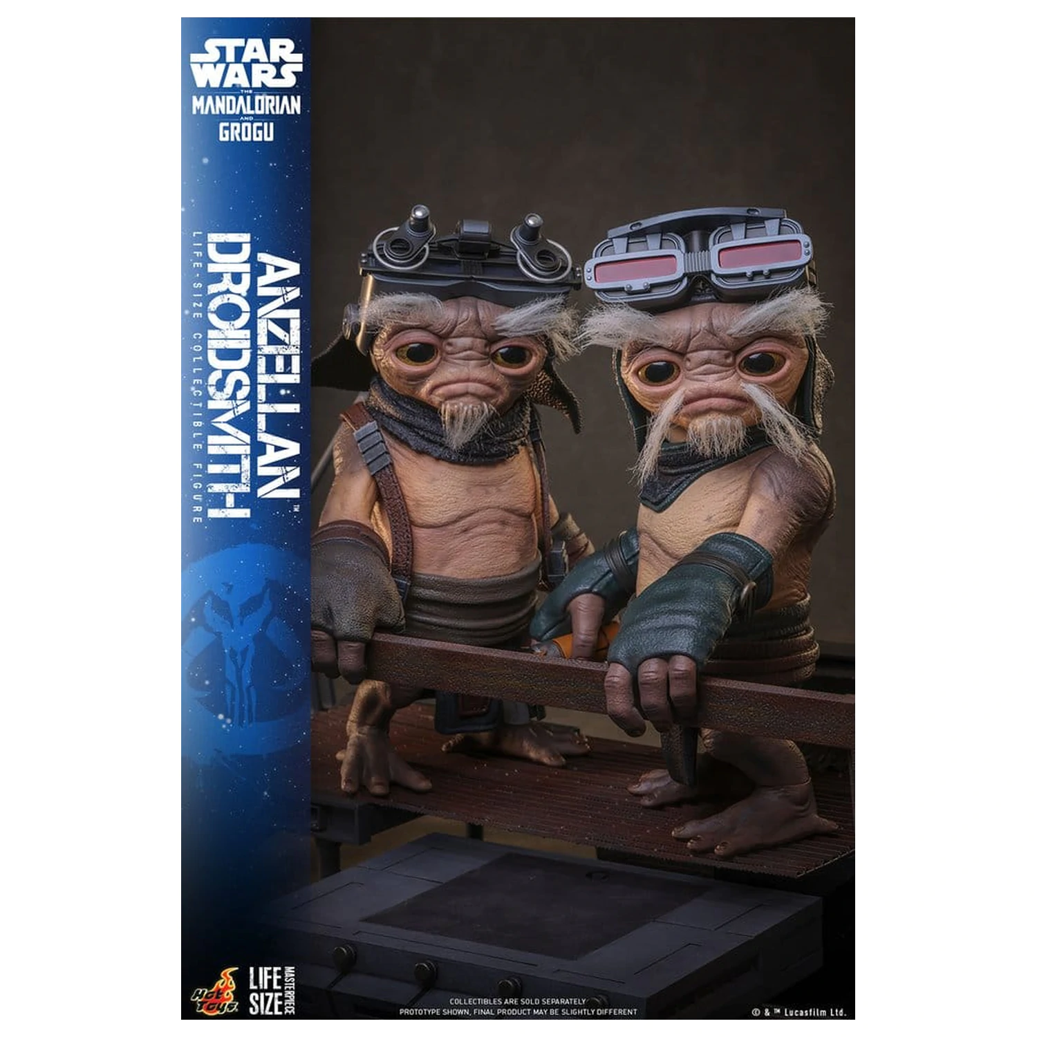 Star Wars: The Mandalorian & Grogu Figura u prirodnoj veličini Anzellan Droidsmith 27 cm fotografija proizvoda