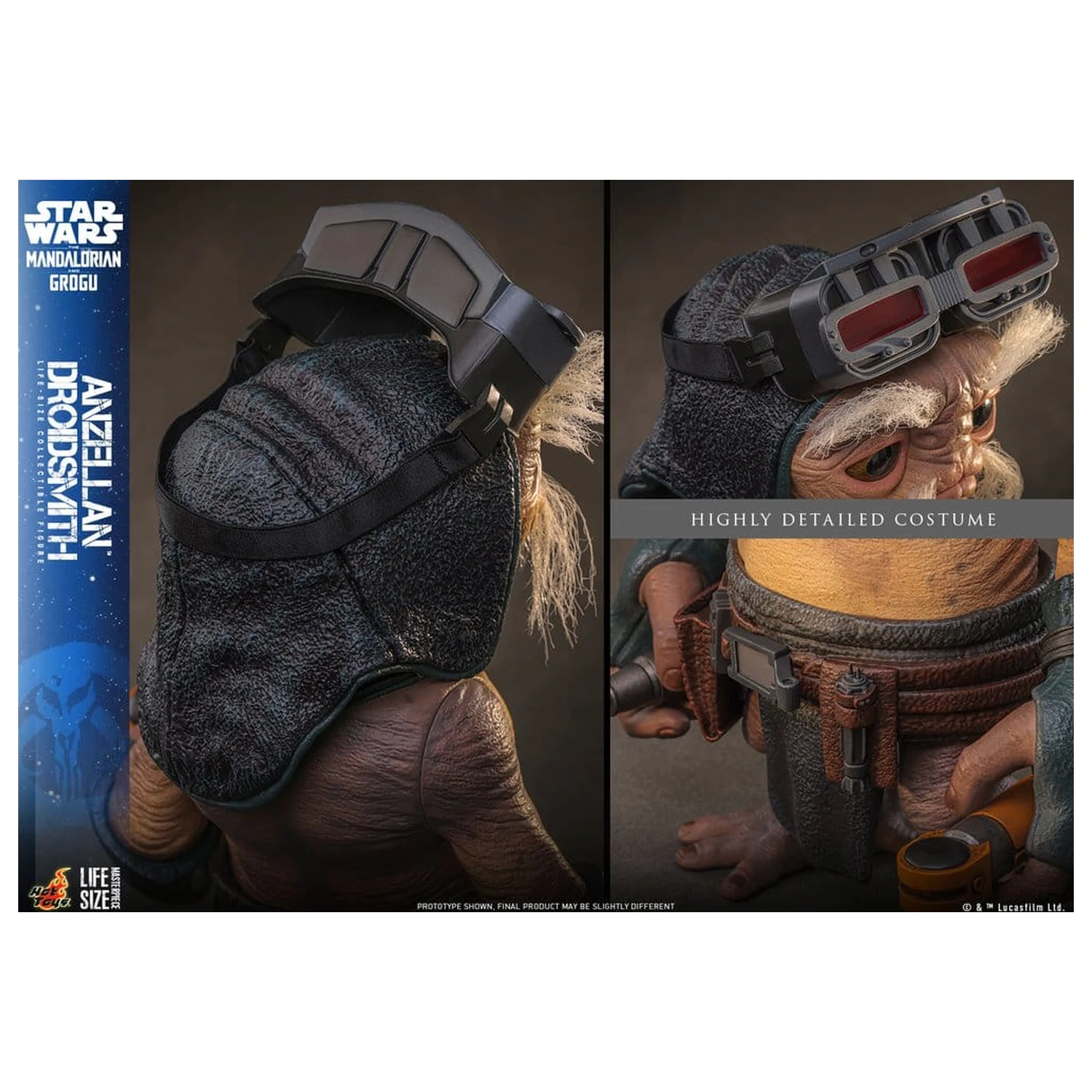 Star Wars: The Mandalorian & Grogu Figura u prirodnoj veličini Anzellan Droidsmith 27 cm fotografija proizvoda