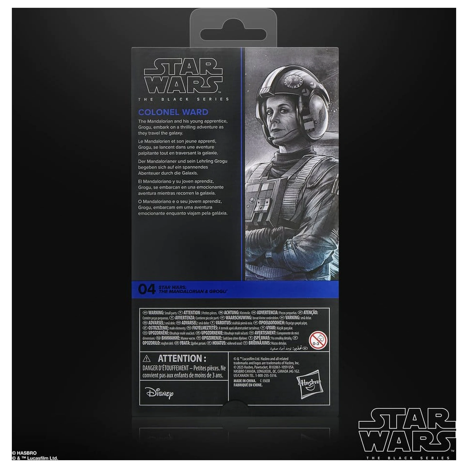Star Wars: The Mandalorian & Grogu Black Series Akcijska figura Colonel Ward 15 cm fotografija proizvoda