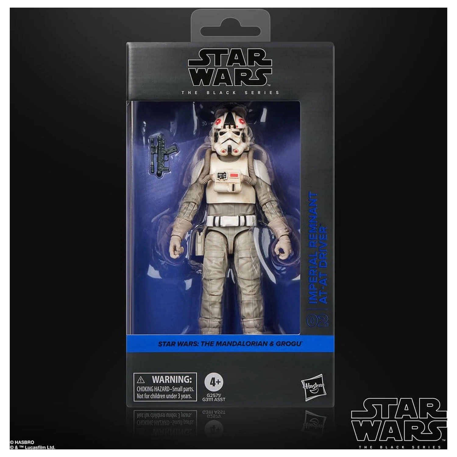Star Wars: The Mandalorian & Grogu Black Series Akcijska figura Imperial Remnant AT-AT Driver 15 cm fotografija proizvoda
