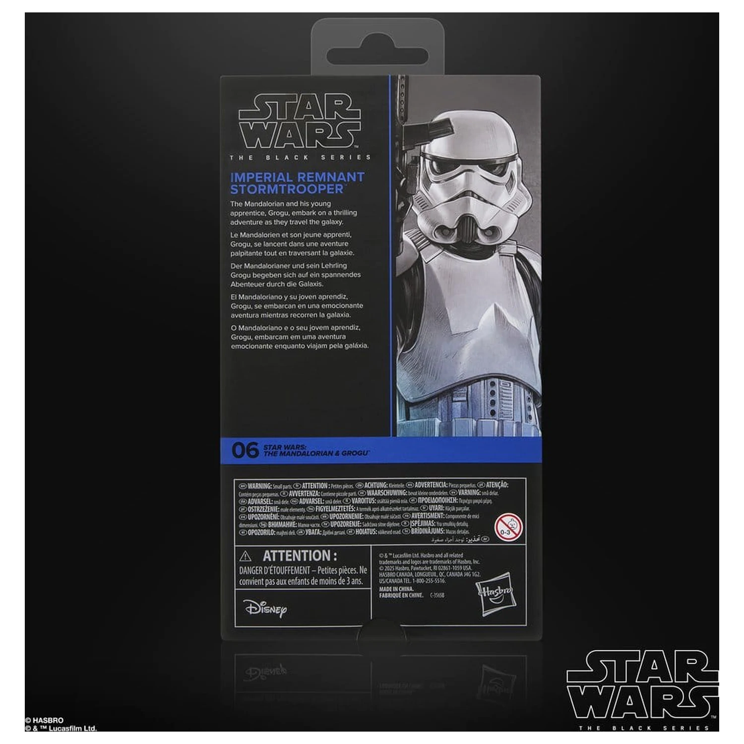 Star Wars: The Mandalorian & Grogu Black Series Akcijska figura Imperial Remnant Stormtrooper 15 cm fotografija proizvoda