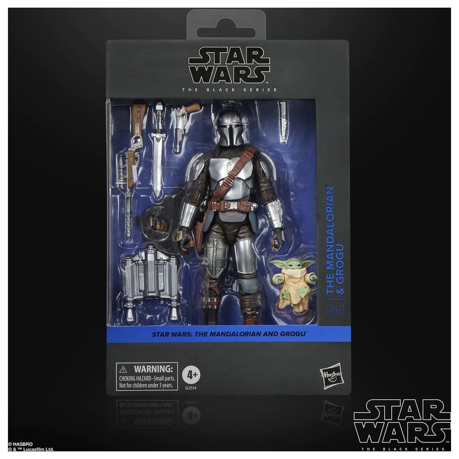 Star Wars: The Mandalorian & Grogu Black Series akcijska figura The Mandalorian & Grogu 15 cm [OŠTEĆENO PAKIRANJE] fotografija proizvoda