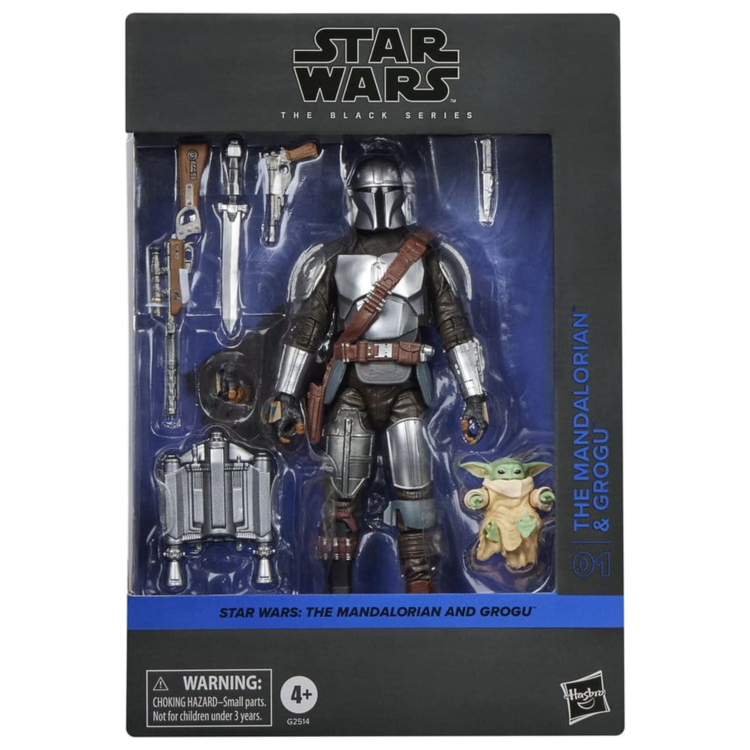 Star Wars: The Mandalorian & Grogu Black Series akcijska figura The Mandalorian & Grogu 15 cm [OŠTEĆENO PAKIRANJE] fotografija proizvoda