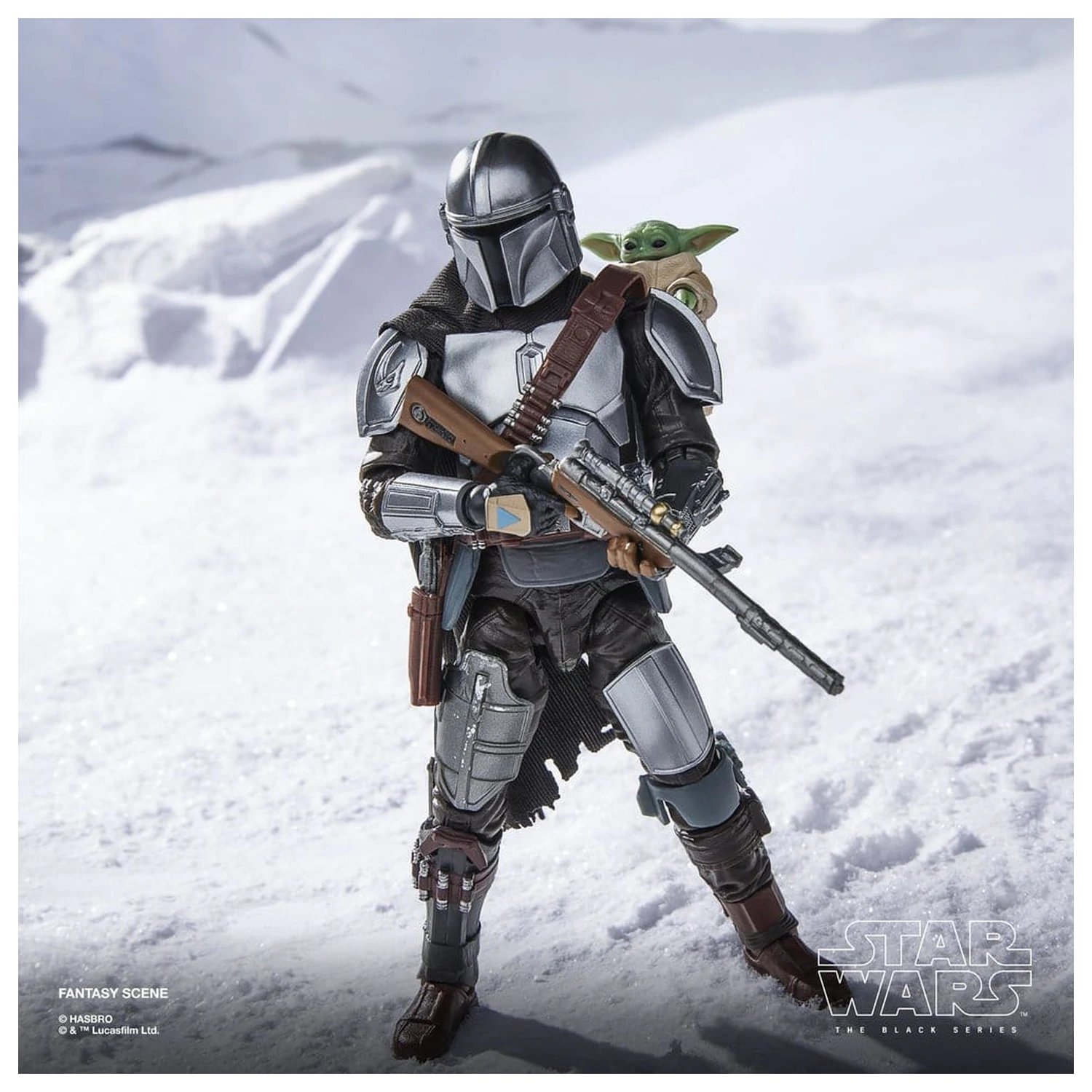 Star Wars: The Mandalorian & Grogu Black Series akcijska figura The Mandalorian & Grogu 15 cm [OŠTEĆENO PAKIRANJE] fotografija proizvoda