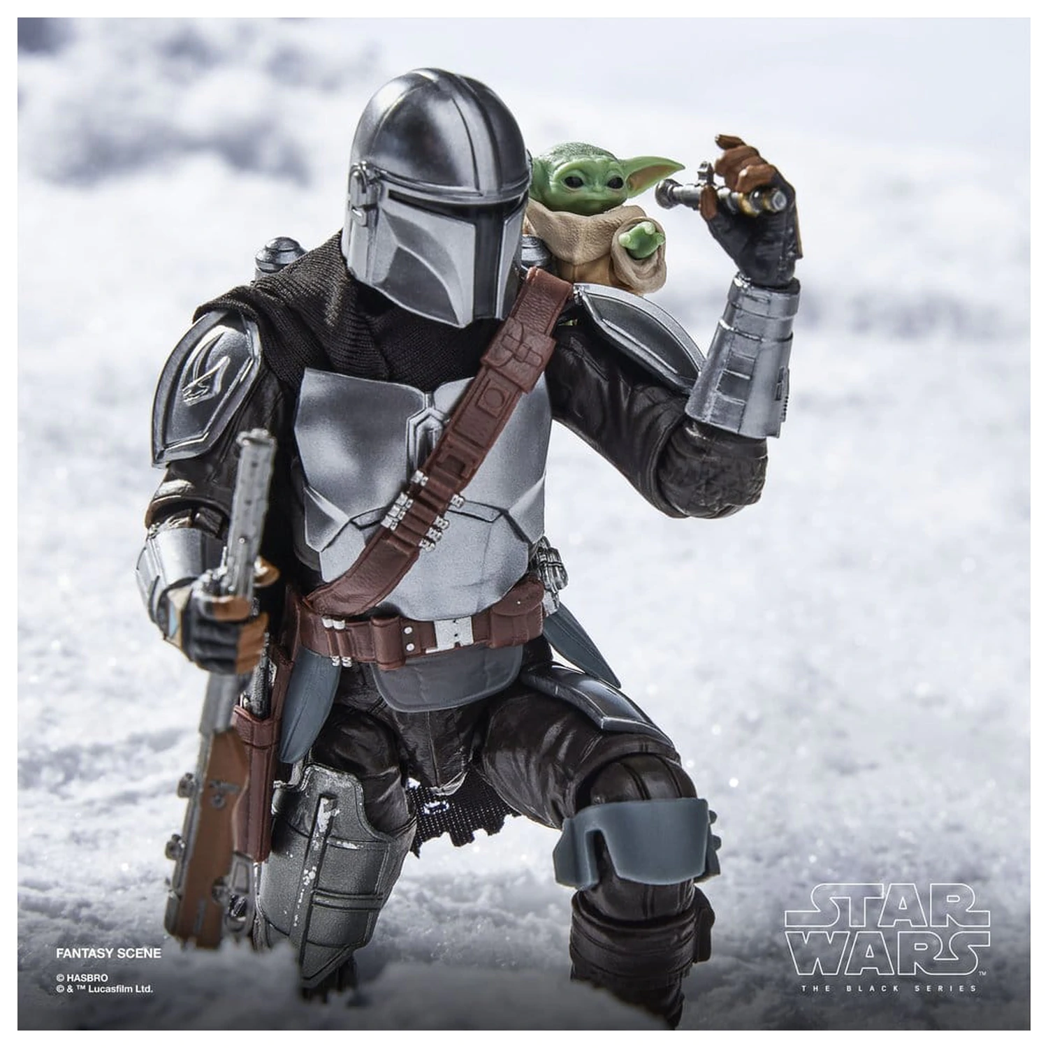 Star Wars: The Mandalorian & Grogu Black Series akcijska figura The Mandalorian & Grogu 15 cm [OŠTEĆENO PAKIRANJE] fotografija proizvoda