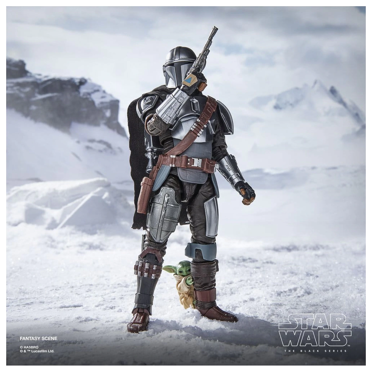 Star Wars: The Mandalorian & Grogu Black Series akcijska figura The Mandalorian & Grogu 15 cm [OŠTEĆENO PAKIRANJE] fotografija proizvoda