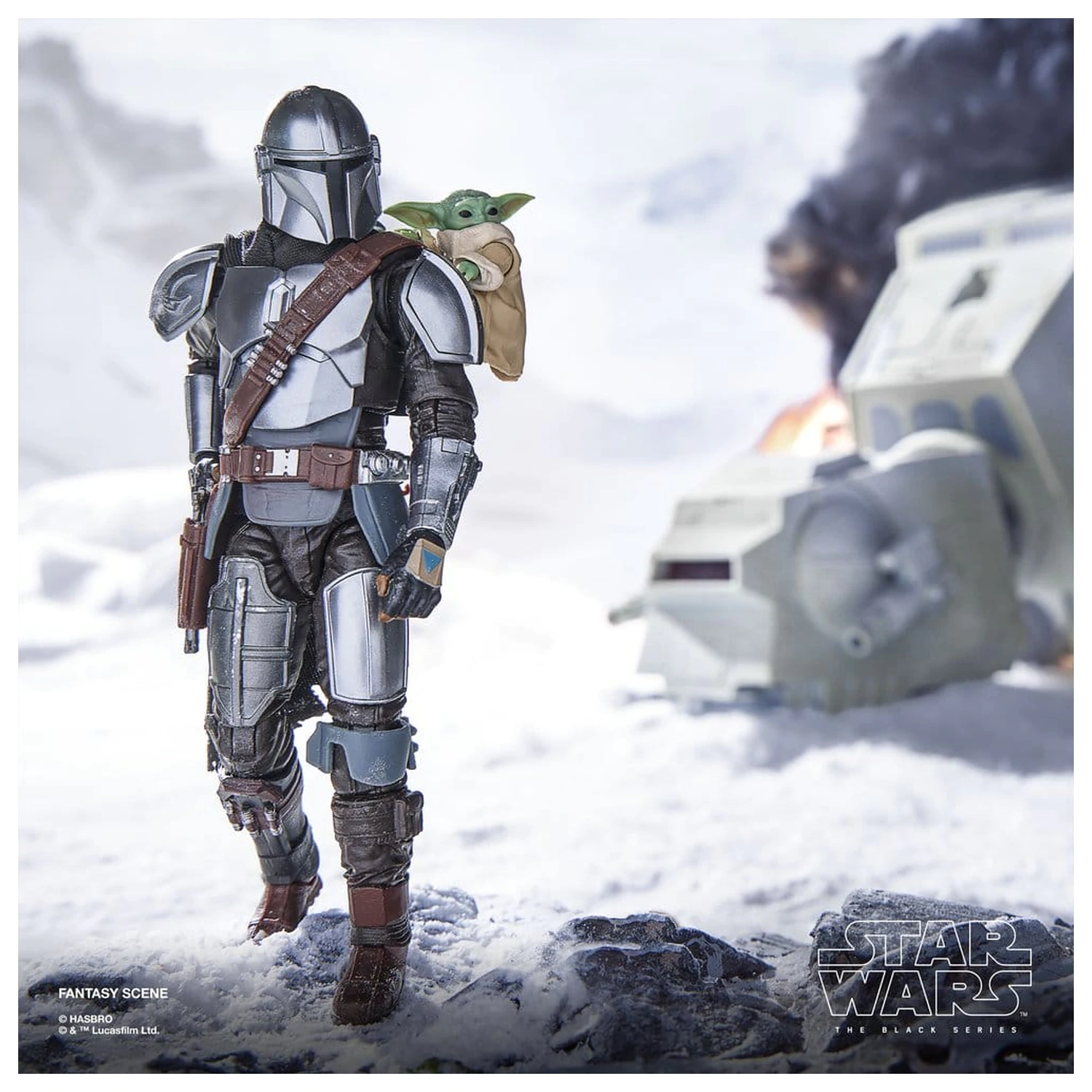 Star Wars: The Mandalorian & Grogu Black Series akcijska figura The Mandalorian & Grogu 15 cm [OŠTEĆENO PAKIRANJE] fotografija proizvoda