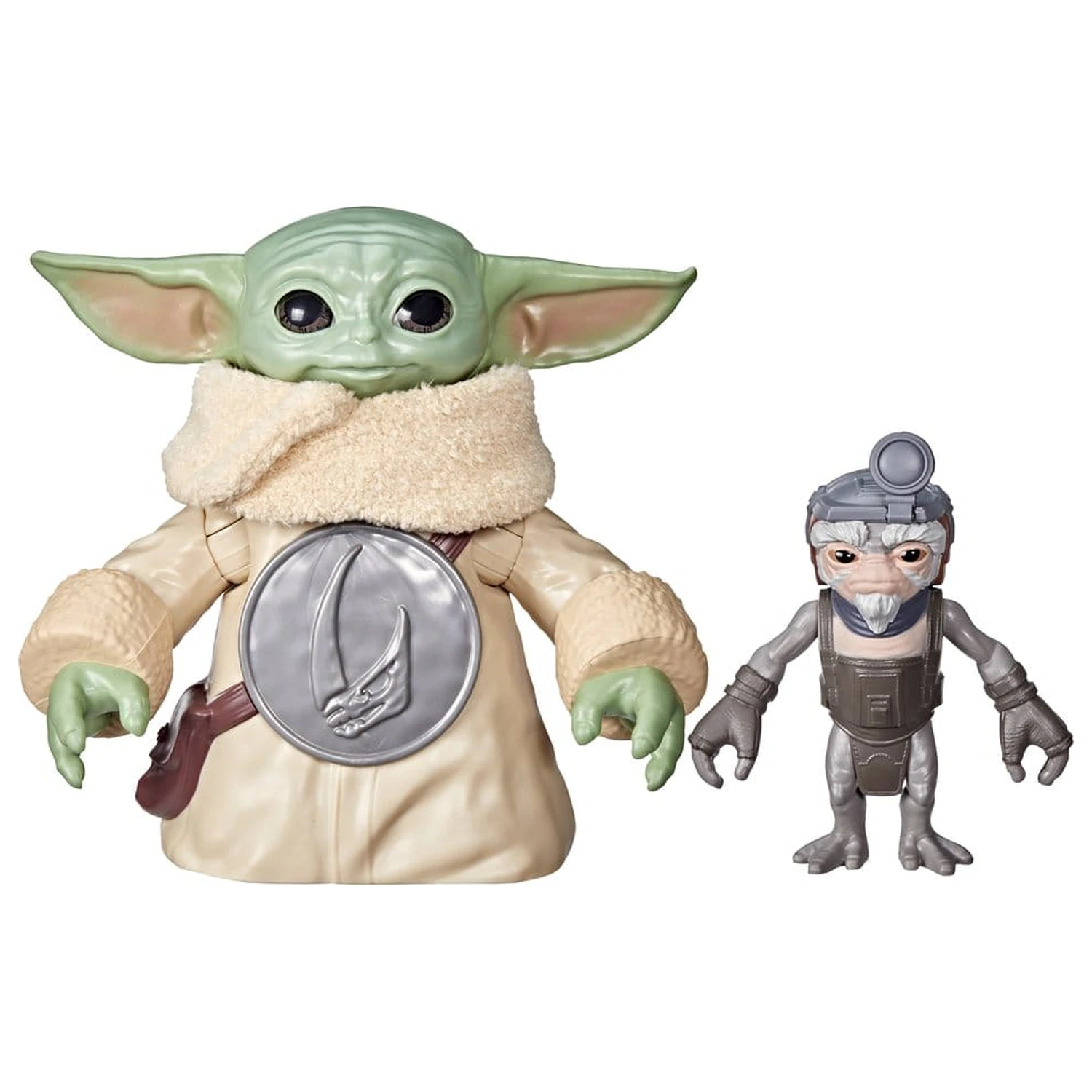 Star Wars: The Mandalorian & Grogu Elektronska akcijska figura Huggin' Grogu & Anzellan 17 cm fotografija proizvoda