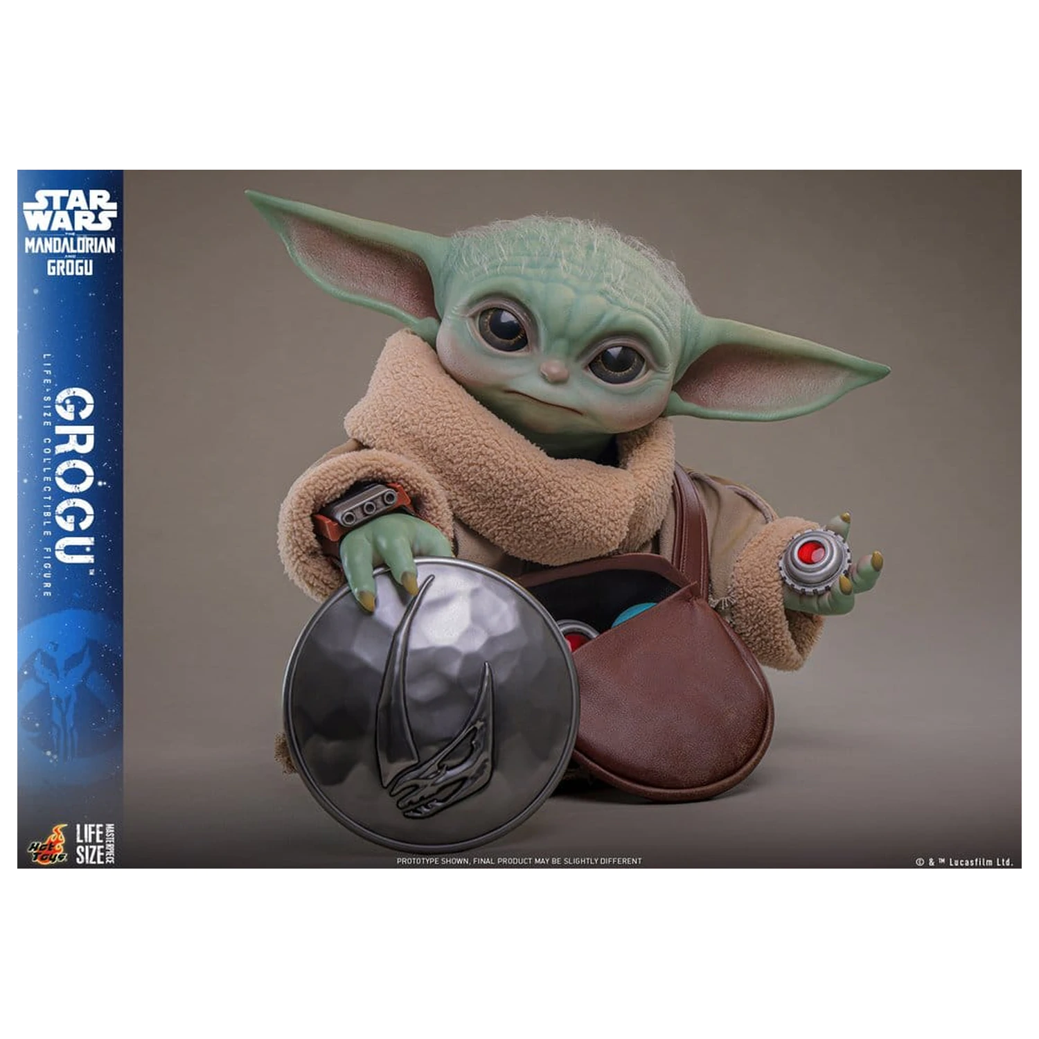 Star Wars: The Mandalorian & Grogu Figura u prirodnoj veličini Grogu 38 cm fotografija proizvoda