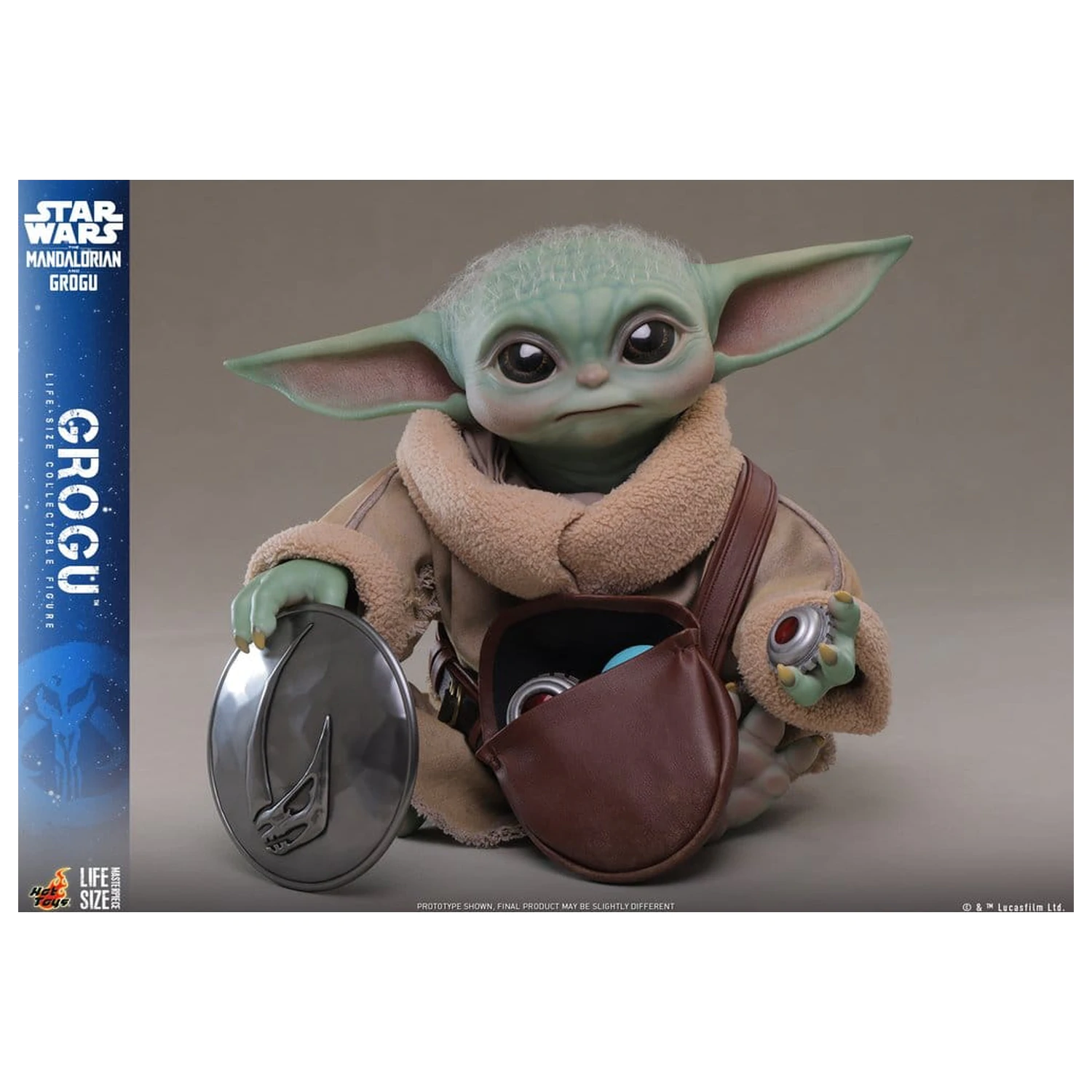 Star Wars: The Mandalorian & Grogu Figura u prirodnoj veličini Grogu 38 cm fotografija proizvoda
