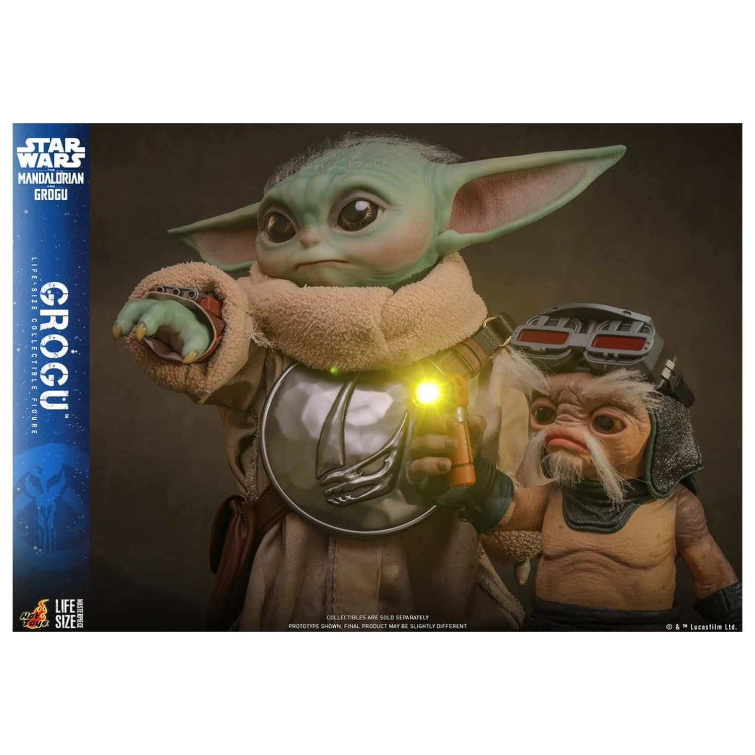Star Wars: The Mandalorian & Grogu Figura u prirodnoj veličini Grogu 38 cm fotografija proizvoda
