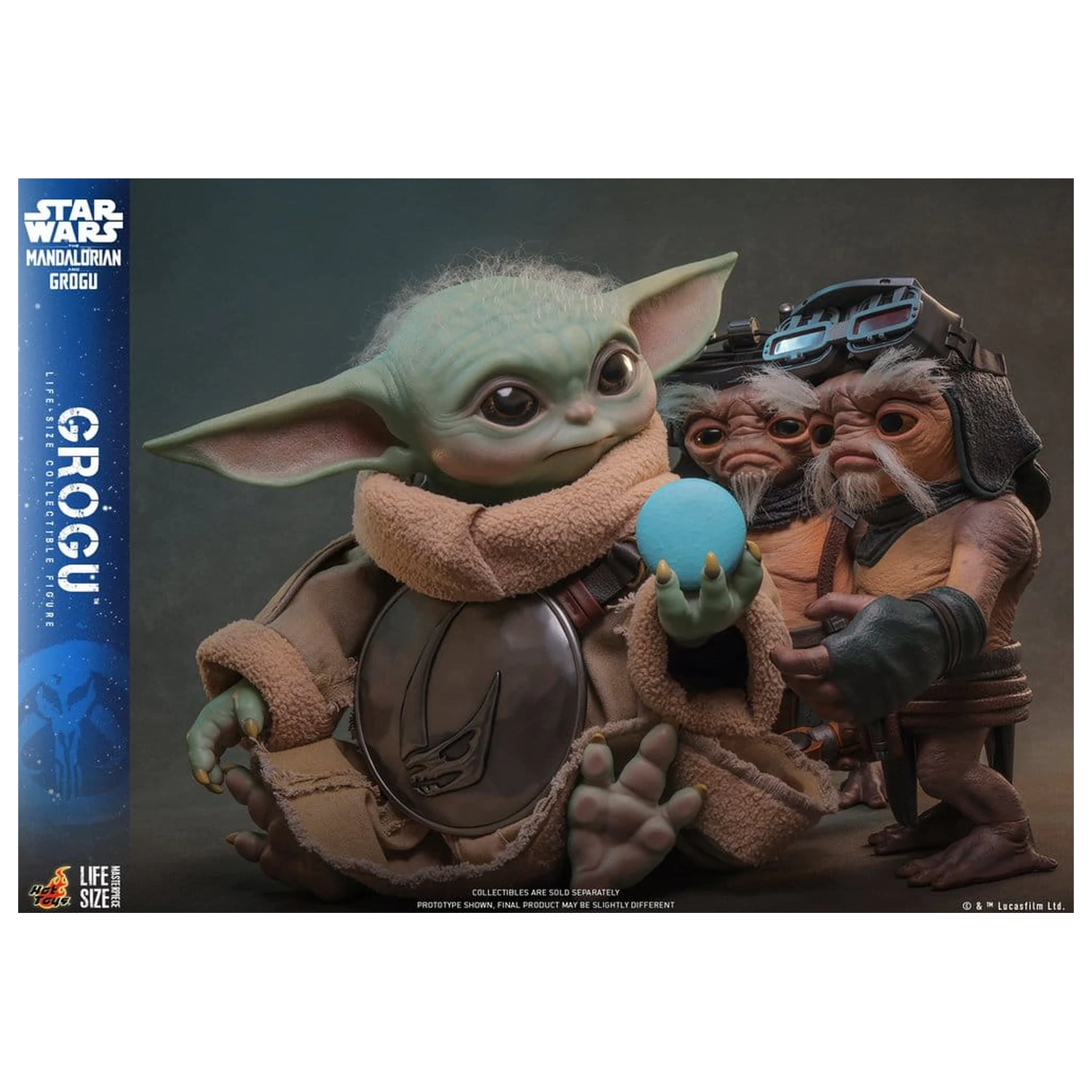 Star Wars: The Mandalorian & Grogu Figura u prirodnoj veličini Grogu 38 cm fotografija proizvoda