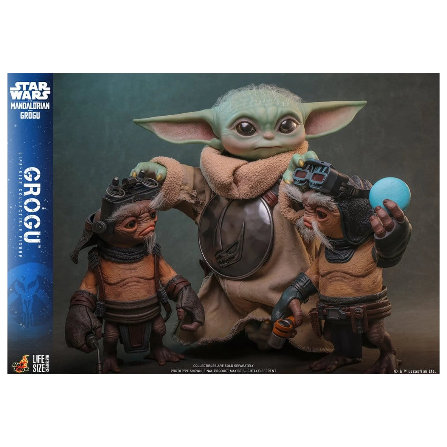 Star Wars: The Mandalorian & Grogu Figura u prirodnoj veličini Grogu 38 cm fotografija proizvoda