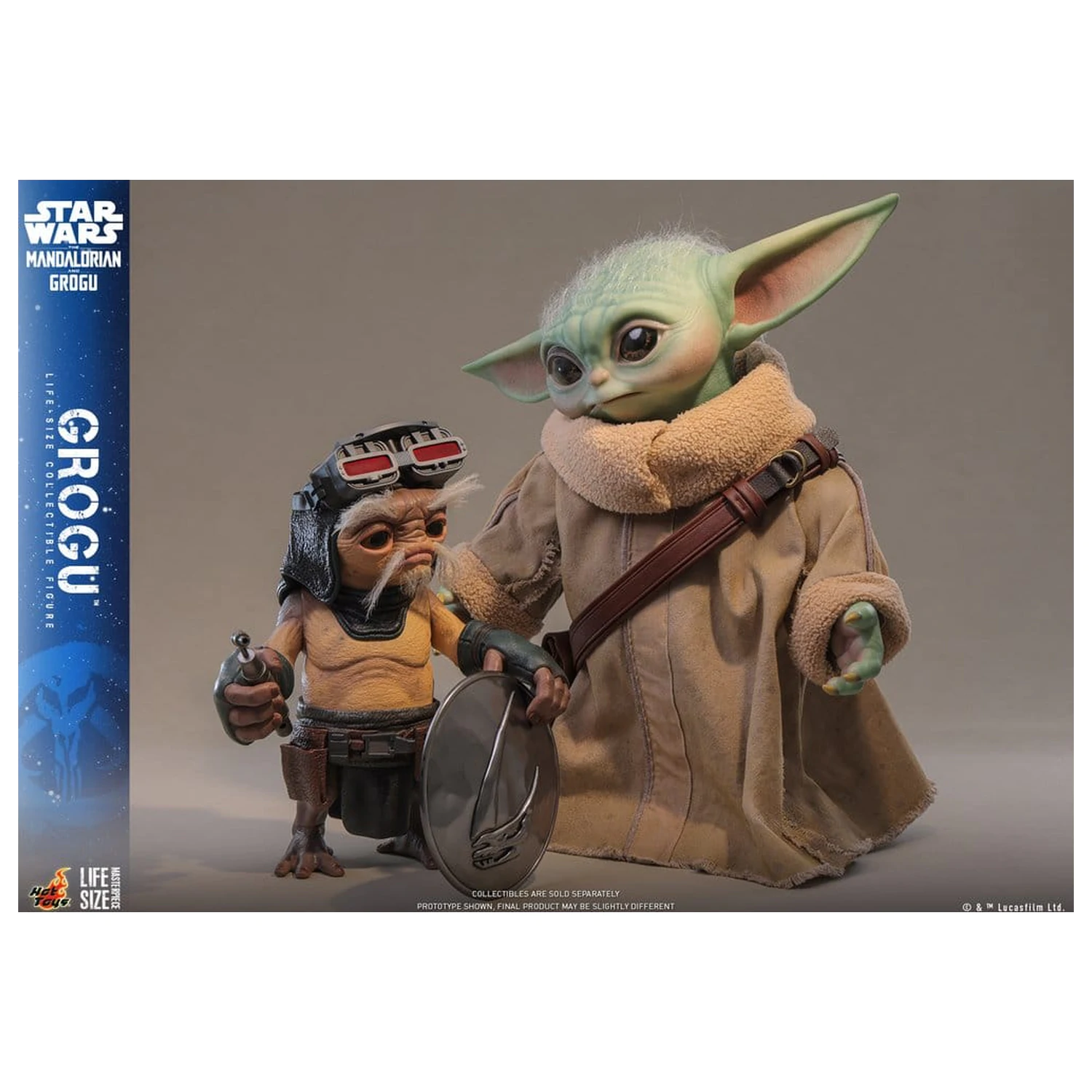 Star Wars: The Mandalorian & Grogu Figura u prirodnoj veličini Grogu 38 cm fotografija proizvoda