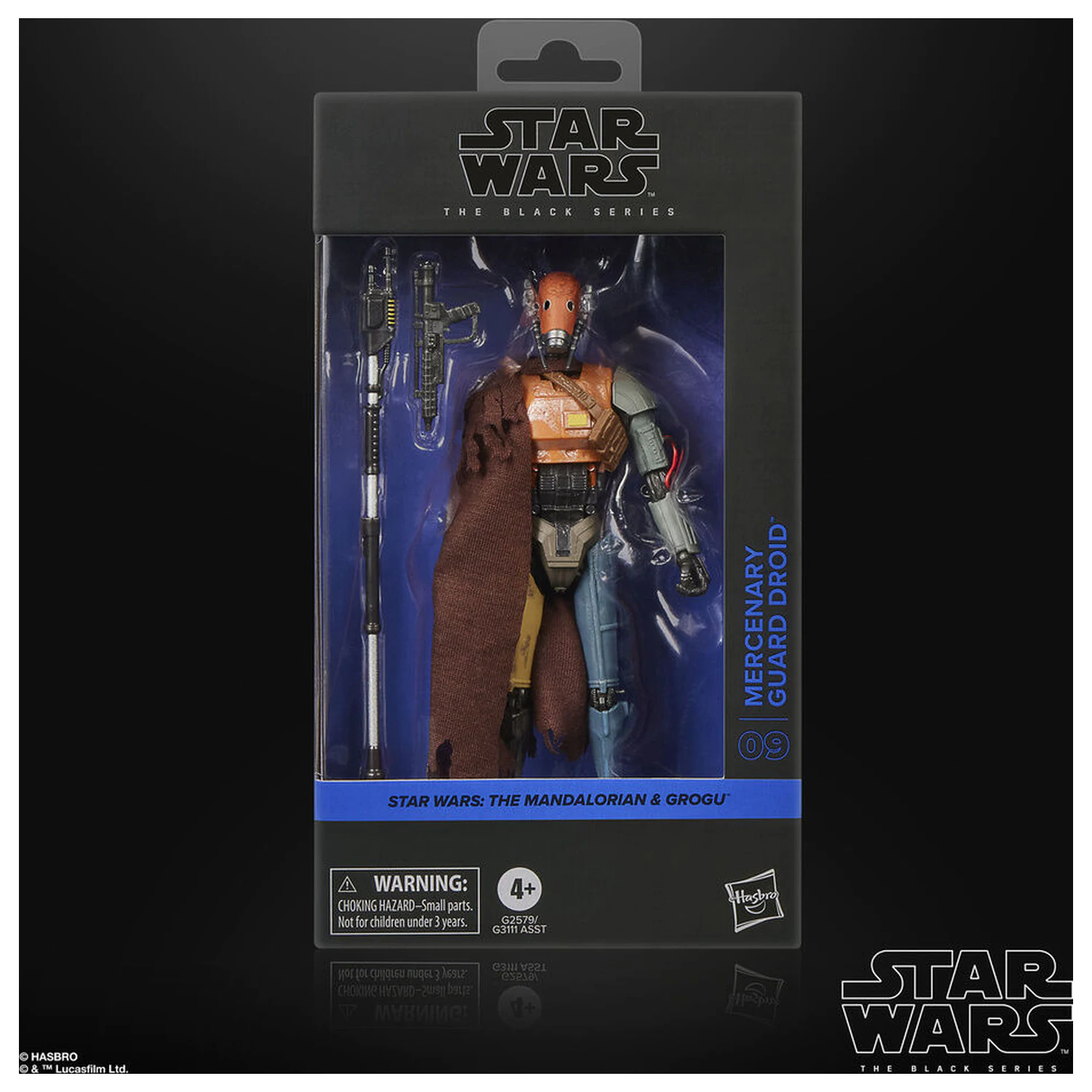 Star Wars The Mandalorian & Grogu Mercenary Guard Droid figura 15cm fotografija proizvoda
