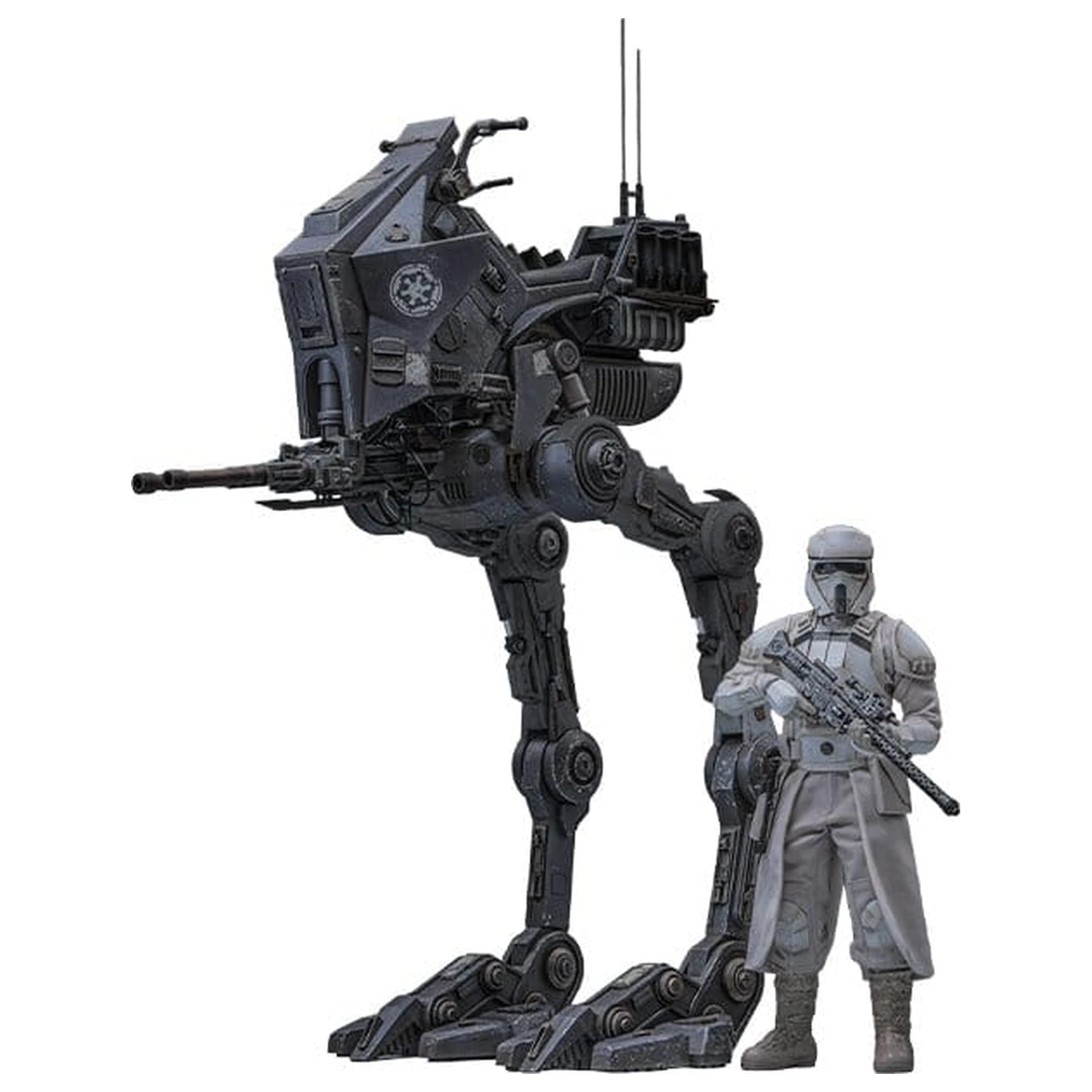 Star Wars: The Mandalorian & Grogu Movie Masterpiece set akcijskih figura 1/6 Imperial Remnant AT-RT Driver i AT-RT 60 cm fotografija proizvoda