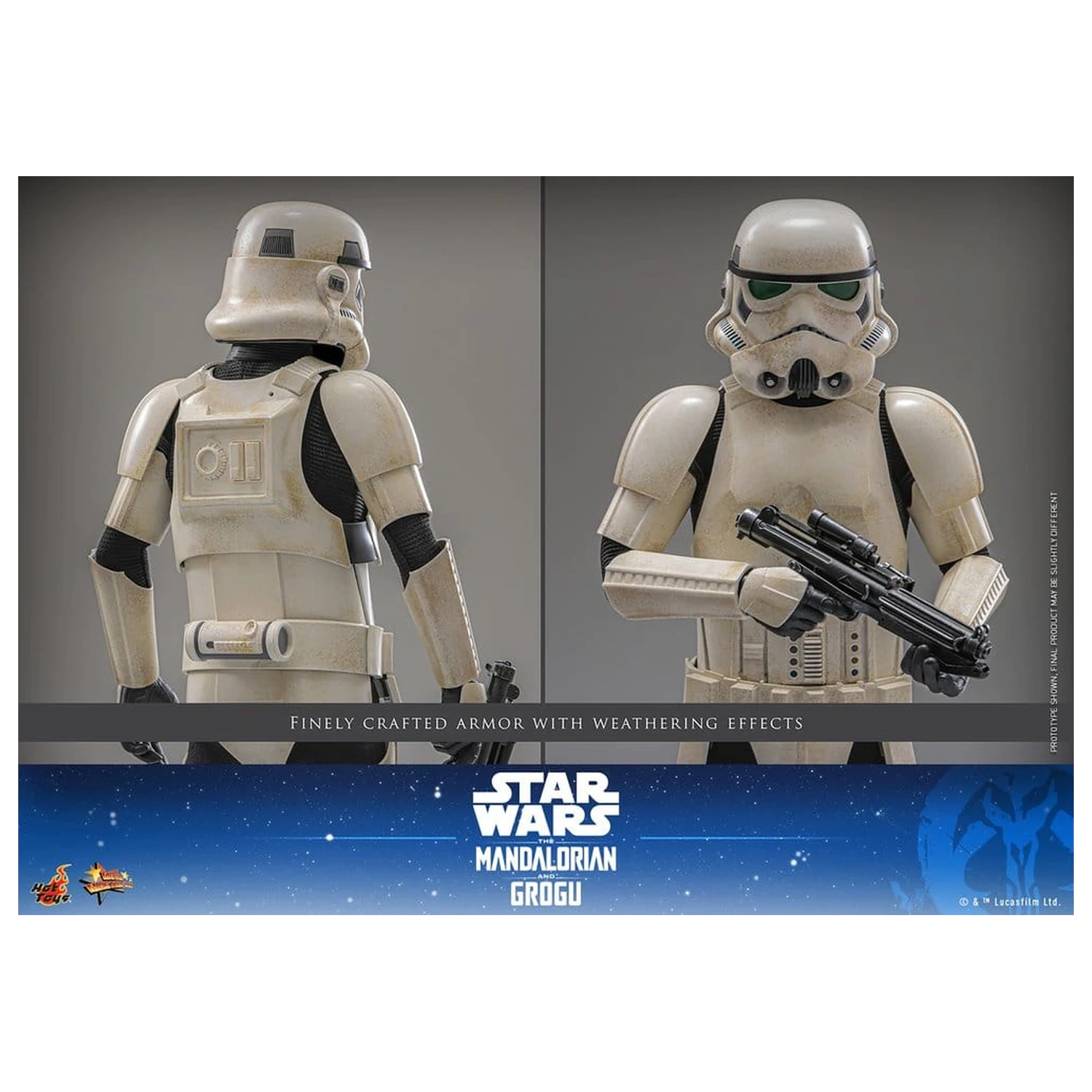 Star Wars: The Mandalorian & Grogu Movie Masterpiece akcijska figura 1/6 Imperial Remnant Stormtrooper 30 cm fotografija proizvoda