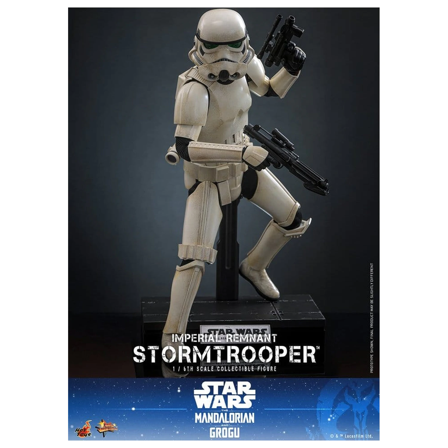 Star Wars: The Mandalorian & Grogu Movie Masterpiece akcijska figura 1/6 Imperial Remnant Stormtrooper 30 cm fotografija proizvoda