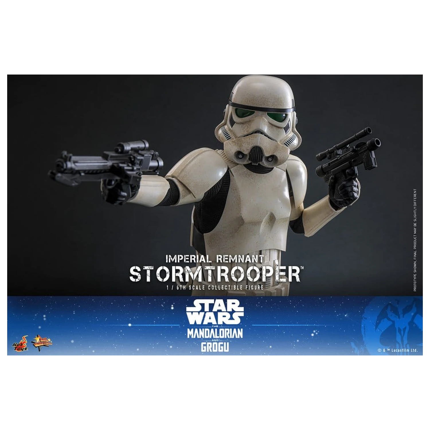 Star Wars: The Mandalorian & Grogu Movie Masterpiece akcijska figura 1/6 Imperial Remnant Stormtrooper 30 cm fotografija proizvoda