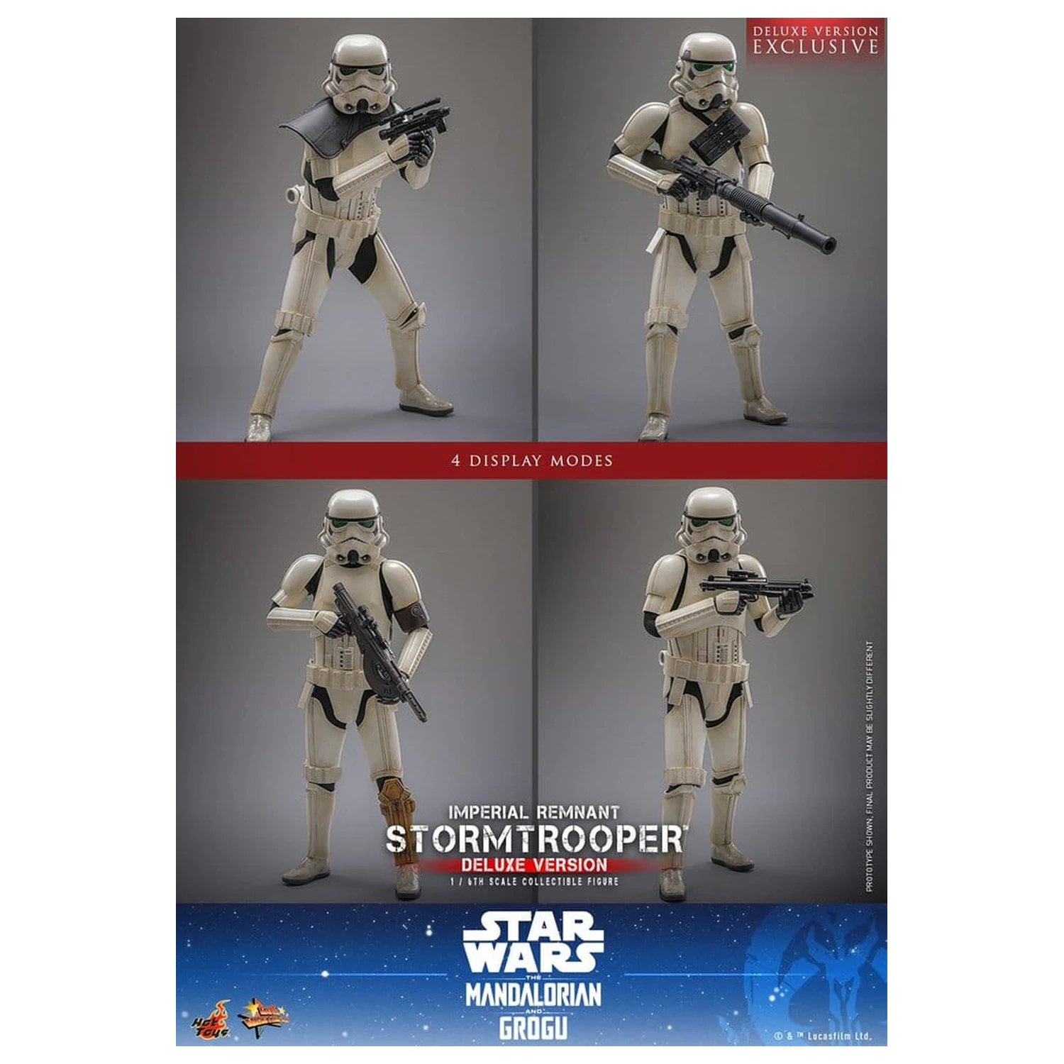 Star Wars: The Mandalorian & Grogu Movie Masterpiece akcijska figura 1/6 Imperial Remnant Stormtrooper (Deluxe verzija) 30 cm fotografija proizvoda
