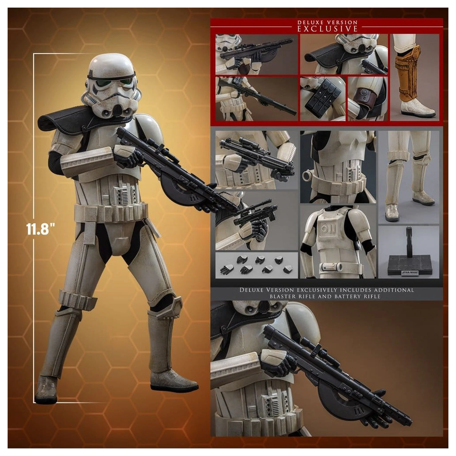 Star Wars: The Mandalorian & Grogu Movie Masterpiece akcijska figura 1/6 Imperial Remnant Stormtrooper (Deluxe verzija) 30 cm fotografija proizvoda