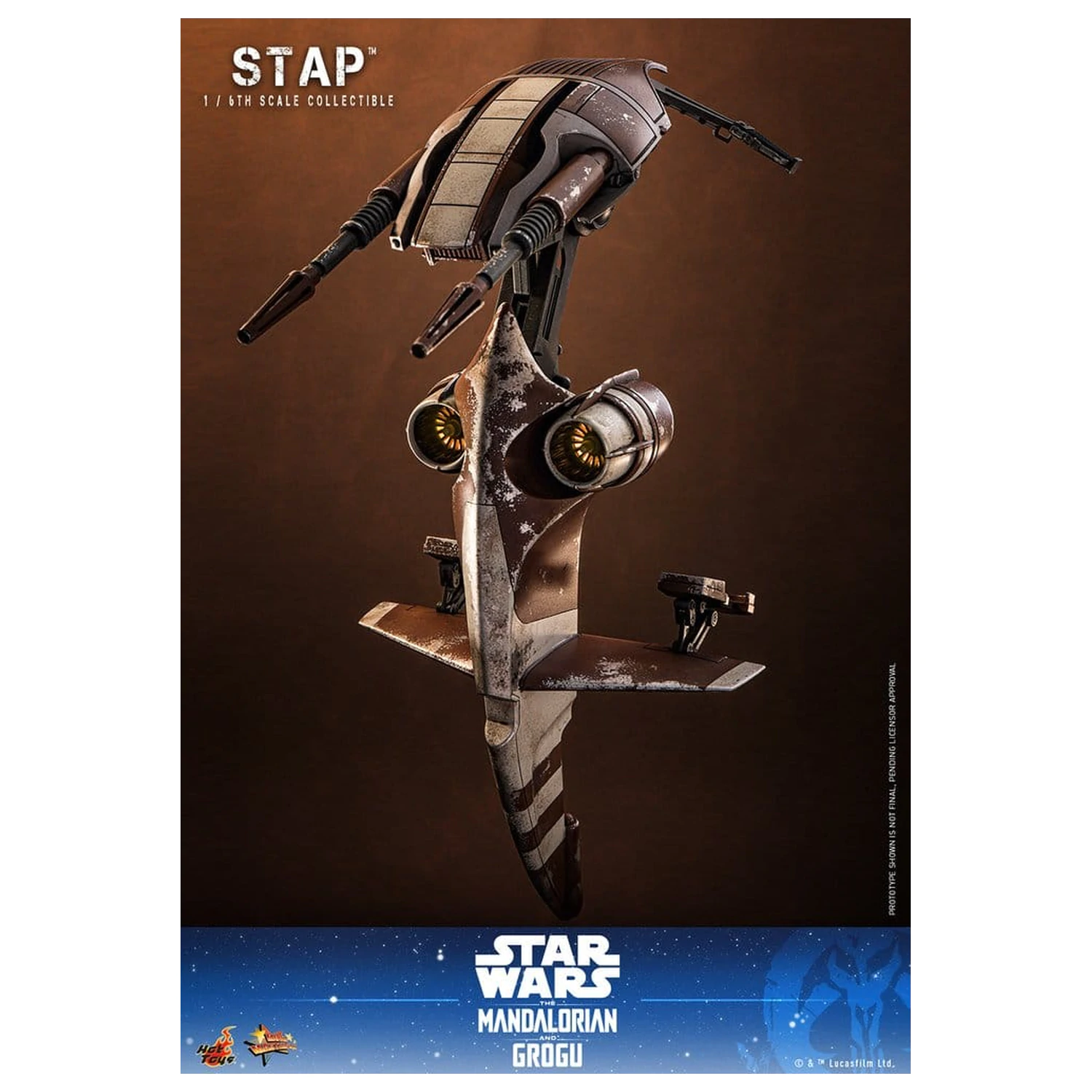 Star Wars: The Mandalorian & Grogu Movie Masterpiece dodatak 1/6 STAP 32 cm fotografija proizvoda