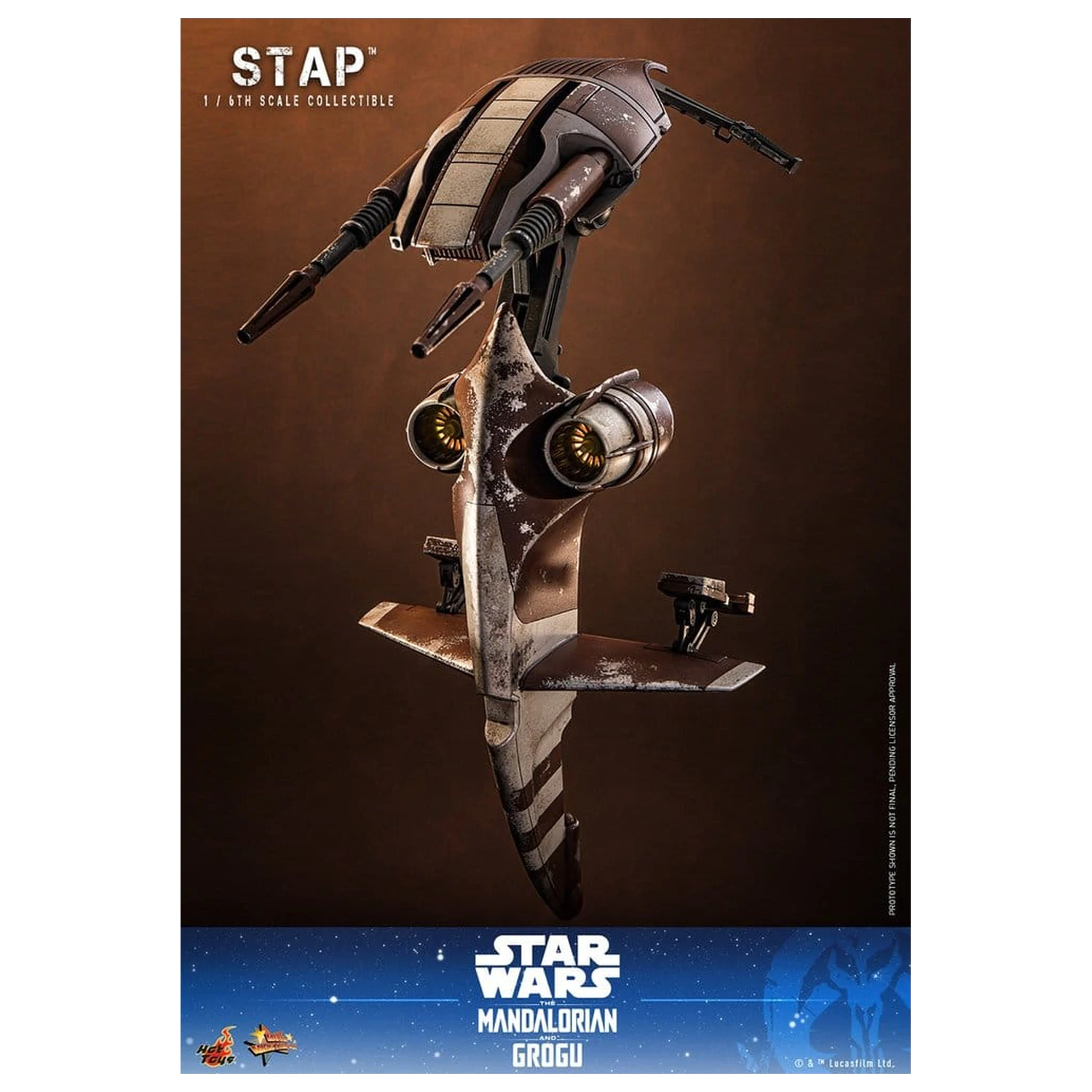 Star Wars: The Mandalorian & Grogu Movie Masterpiece dodatak 1/6 STAP 32 cm fotografija proizvoda