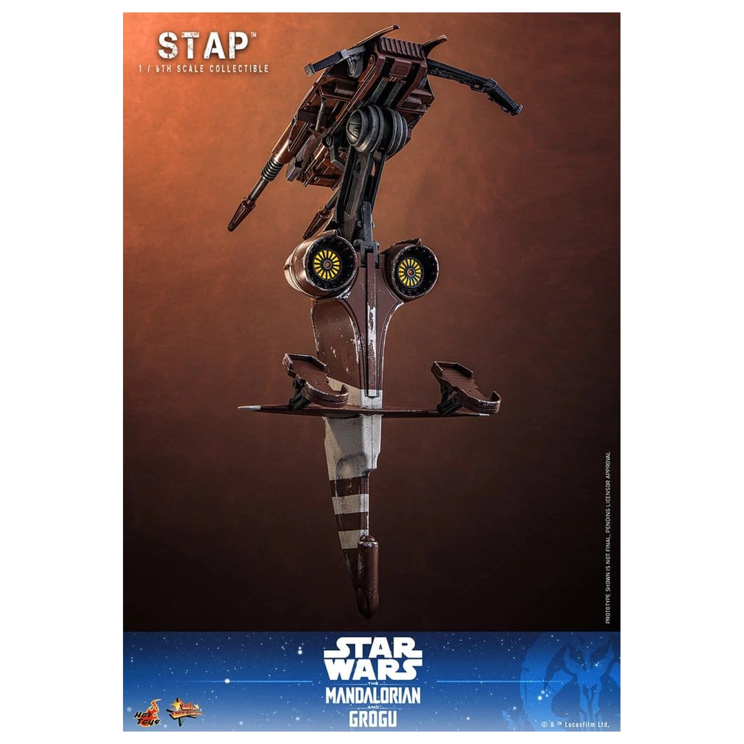Star Wars: The Mandalorian & Grogu Movie Masterpiece dodatak 1/6 STAP 32 cm fotografija proizvoda
